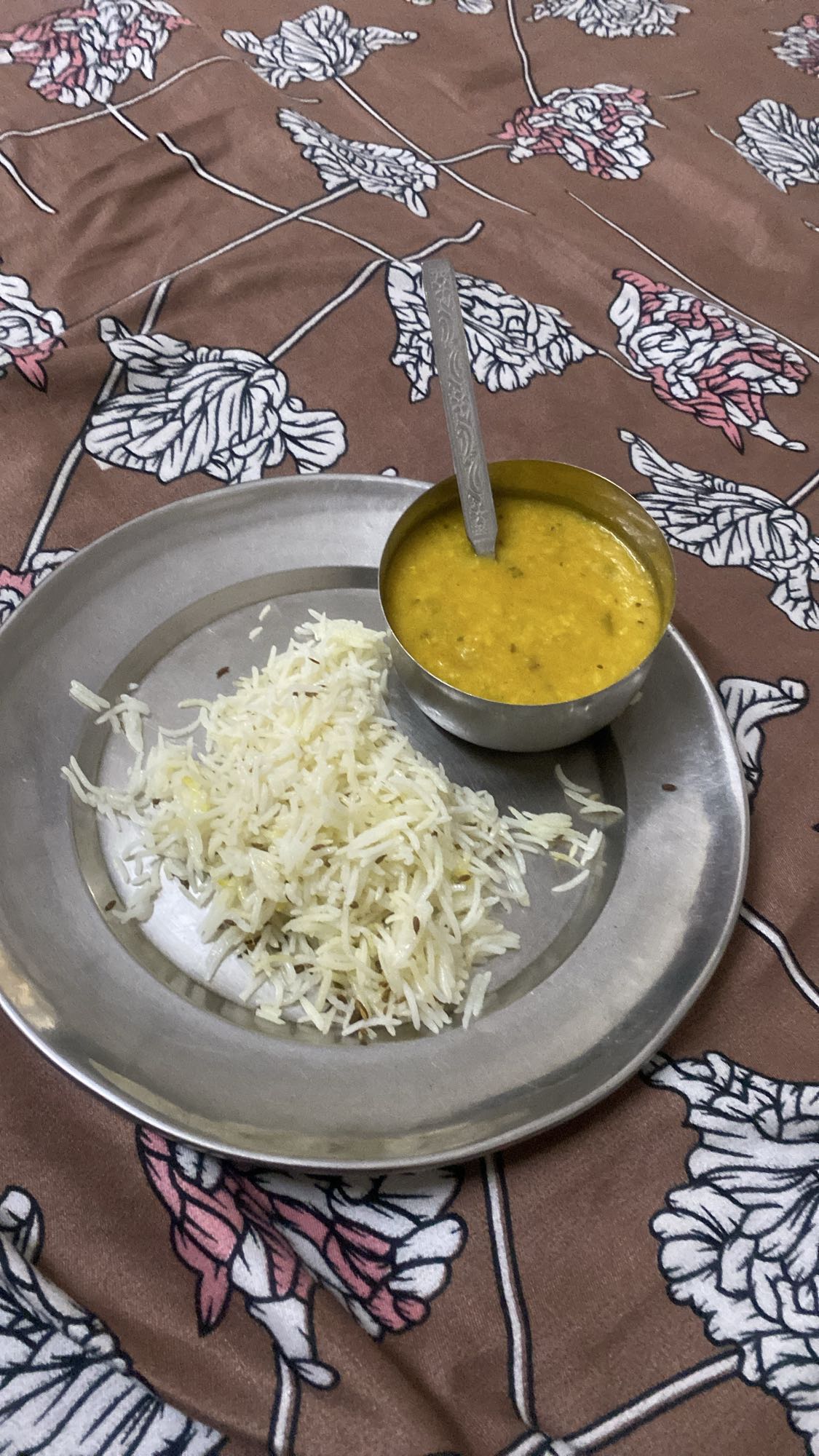 Dal with Jeera Rice