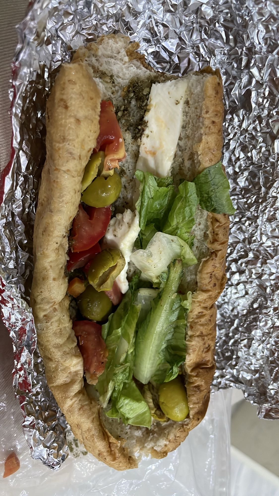 Veggie Pita Sandwich
