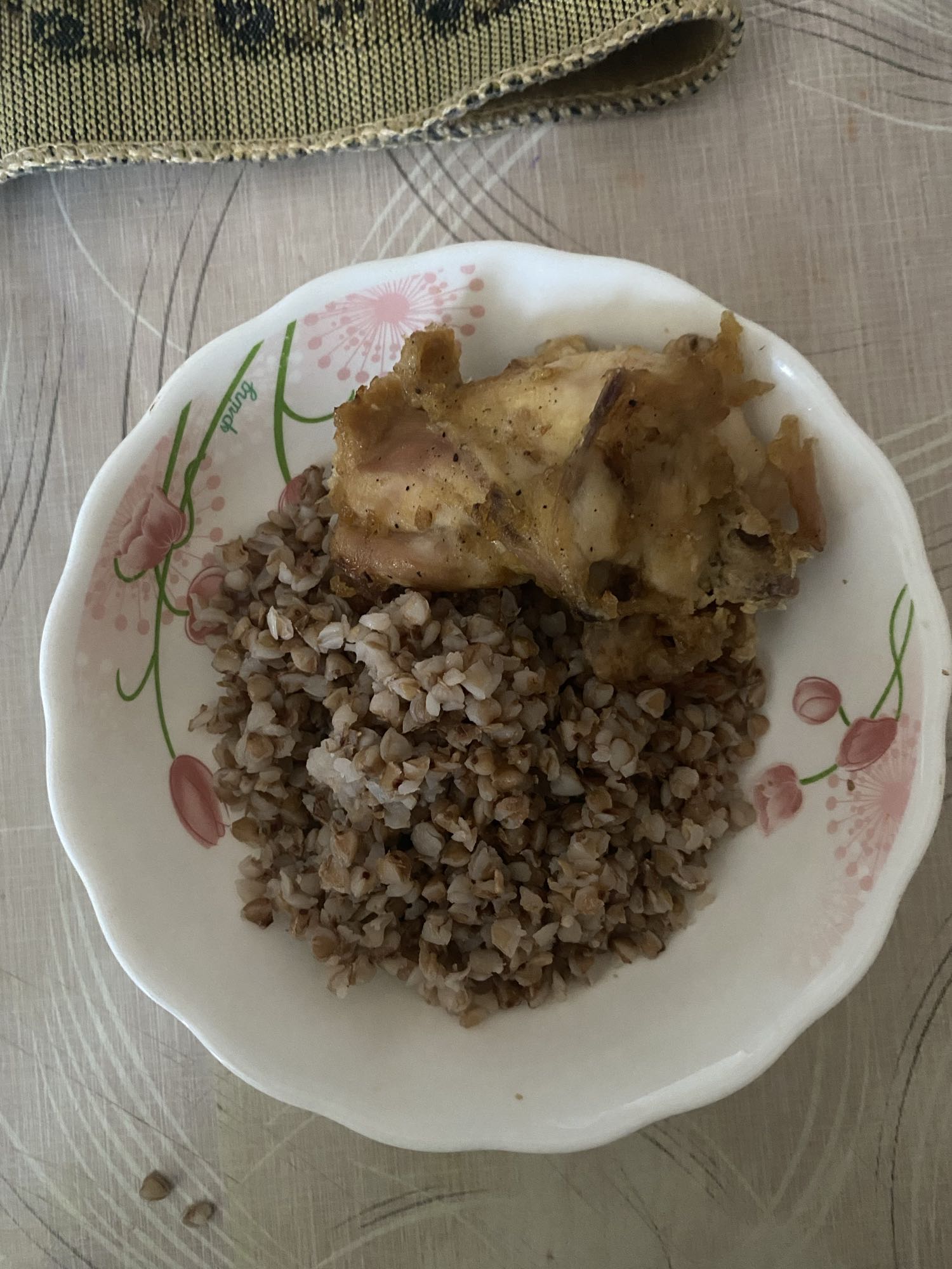 Гречка с курицей