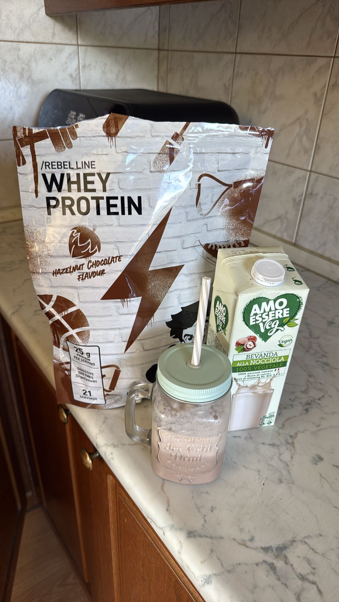 Hazelnut Protein Shake