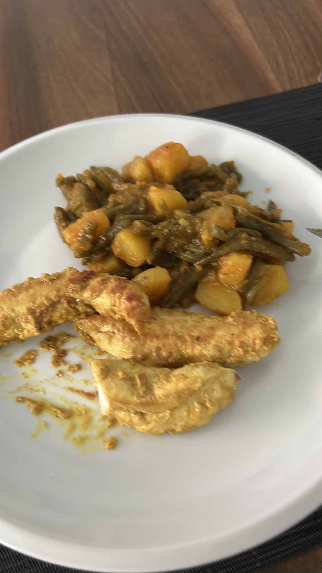 Kip met groentenstoof