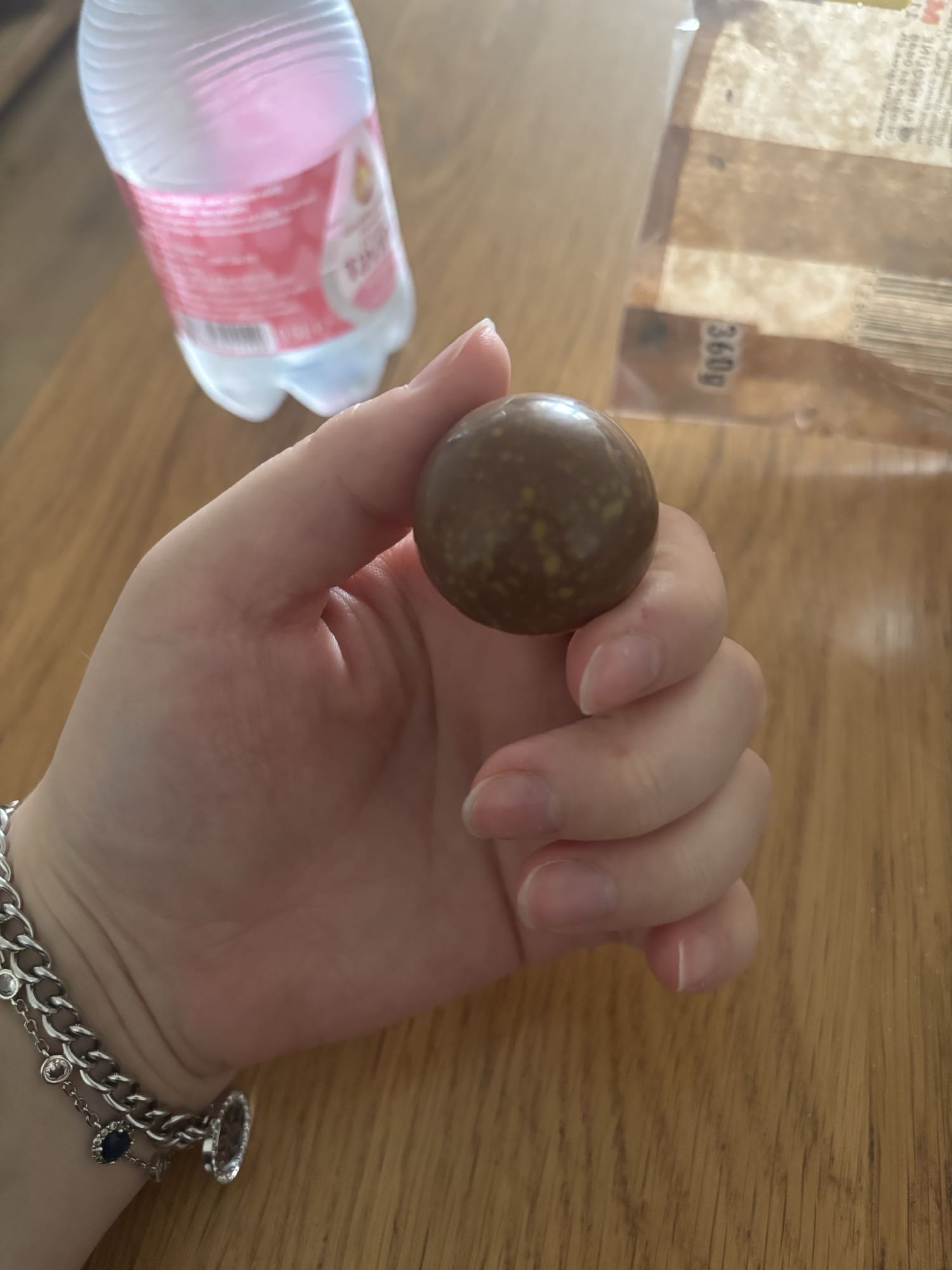 Chocolate protein ball