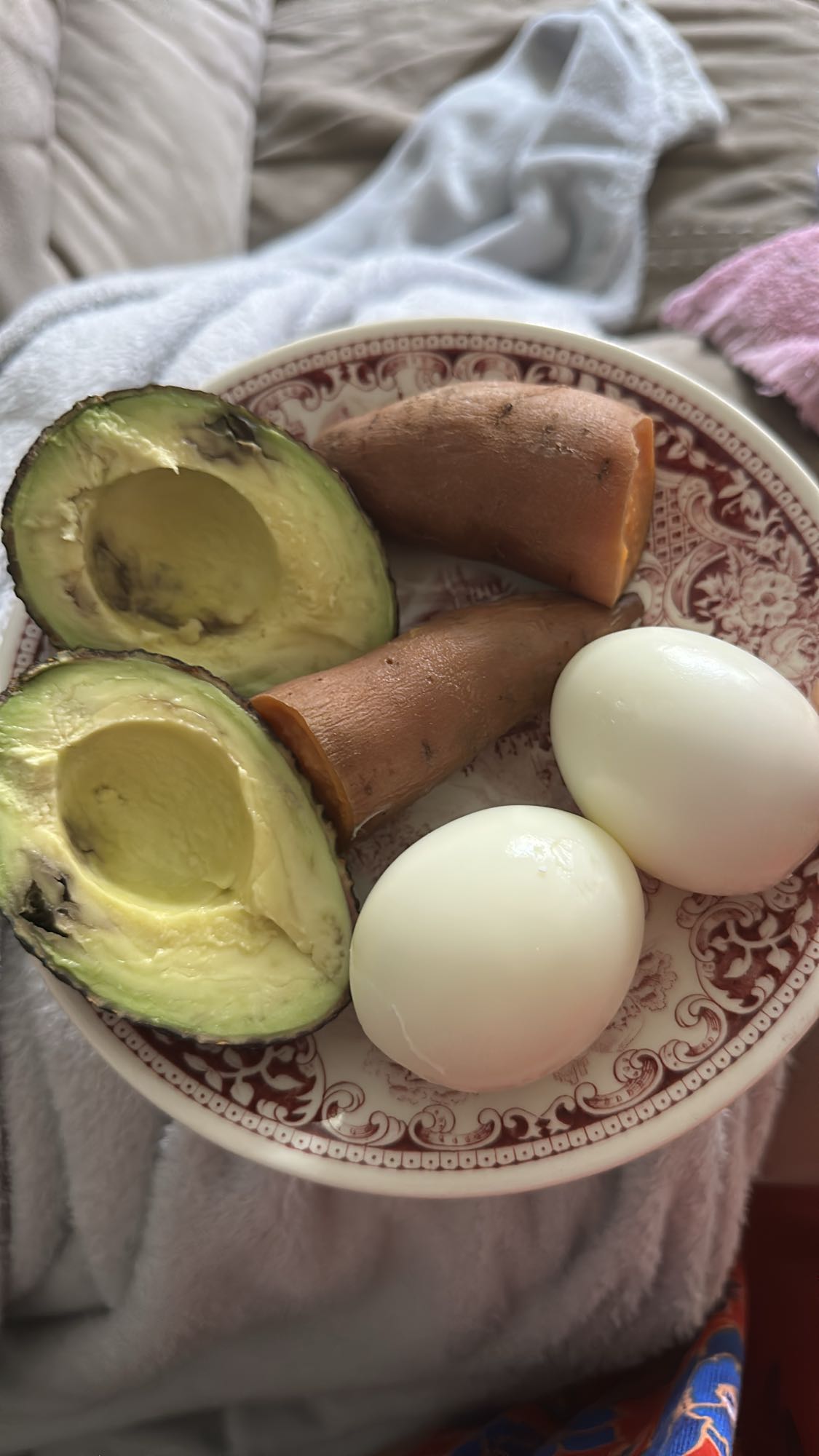 Avocado, Sweet Potato & Eggs
