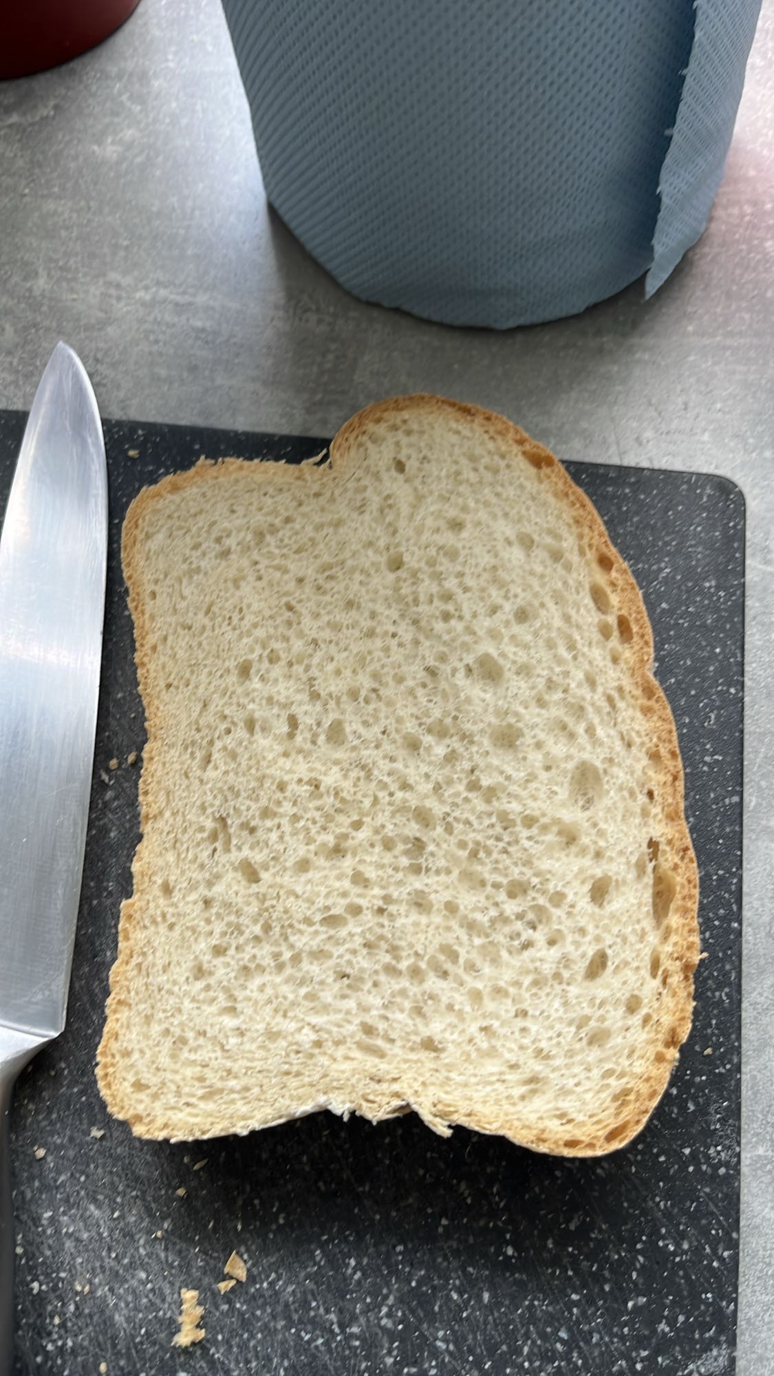 White bread slice