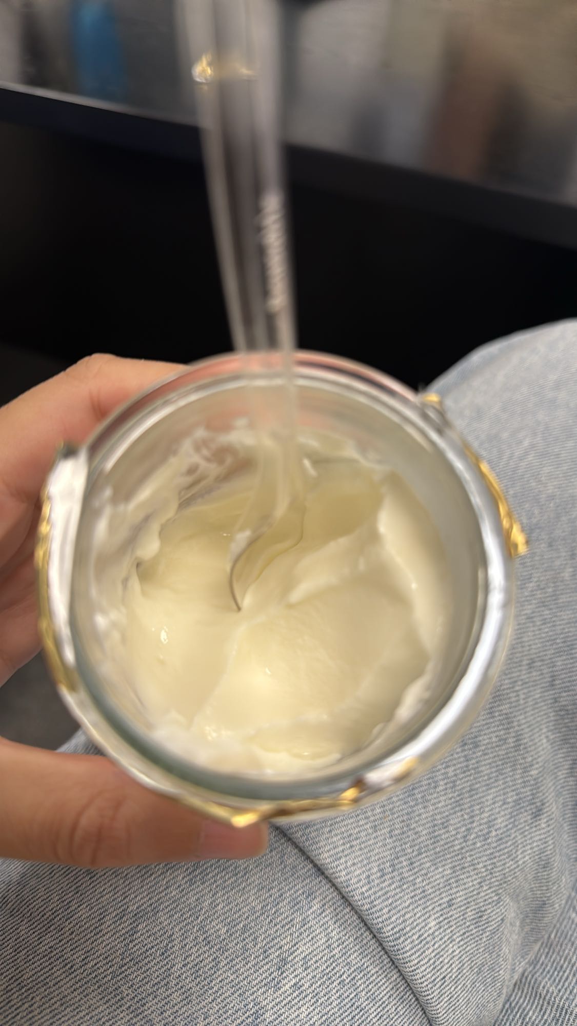 Yaourt nature goût vanille