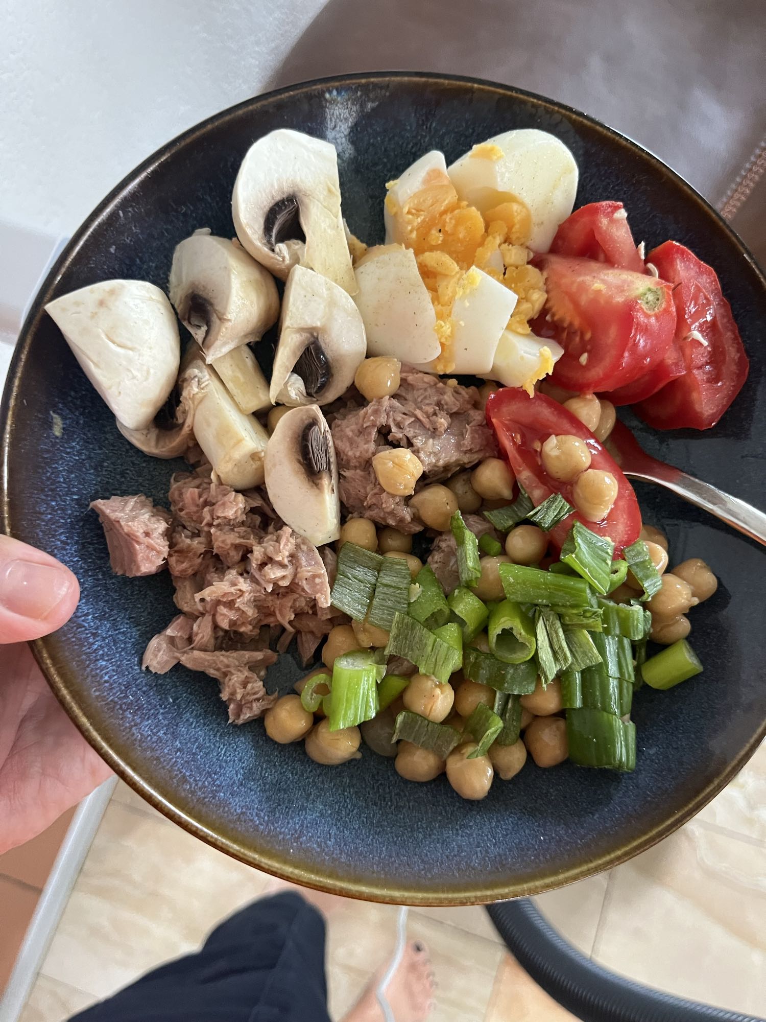 Tonfisksallad med ägg