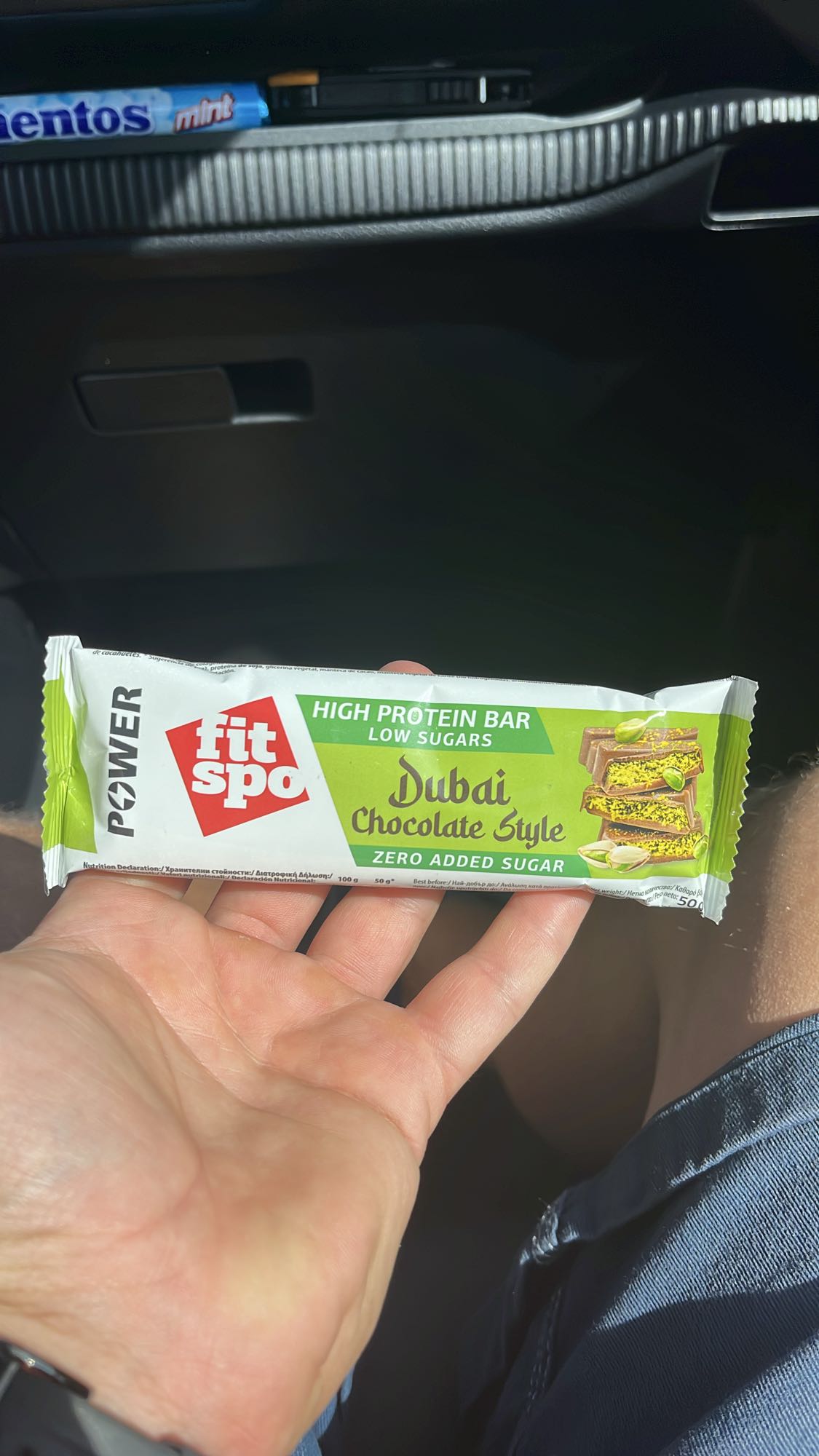 Протеинов бар Дубай шоколад