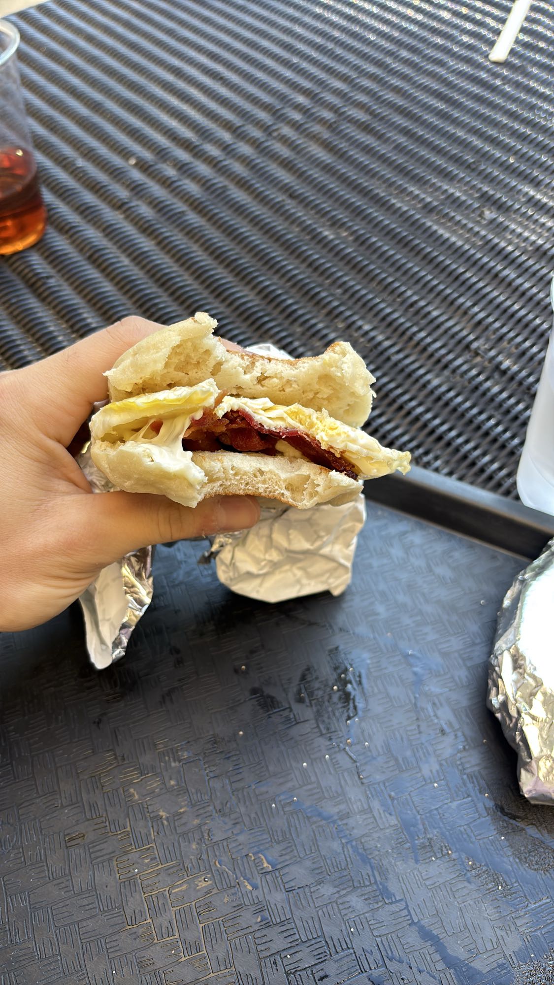 sándwich de desayuno