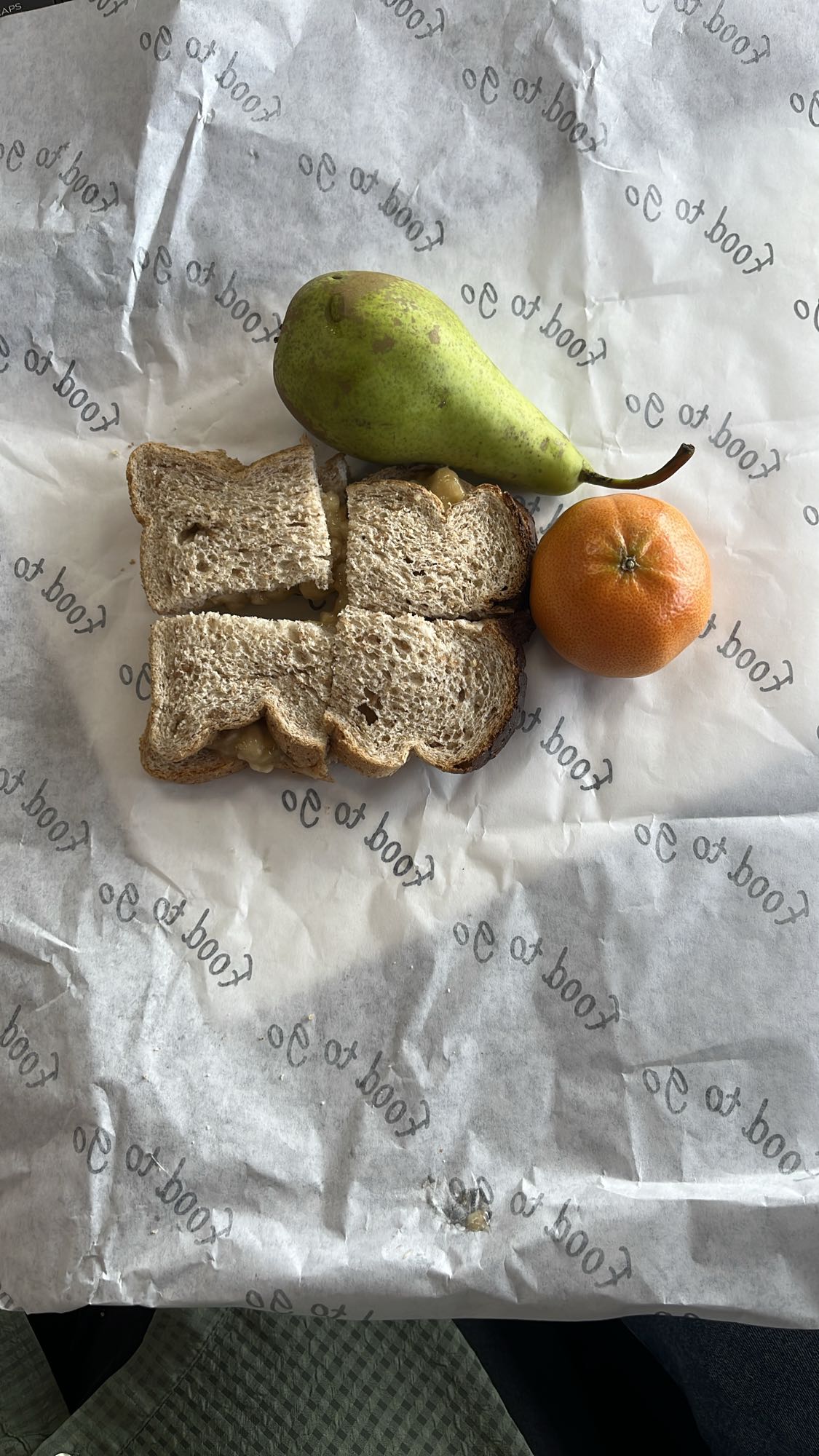 Fruit & Sandwich Combo
