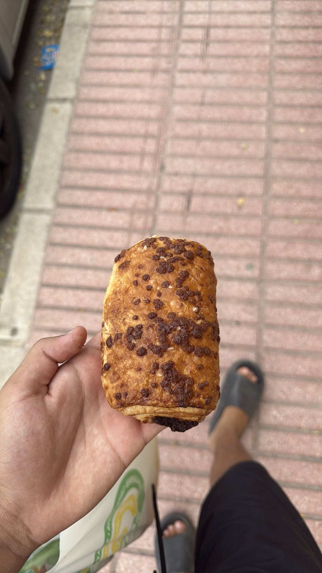 napolitana de chocolate