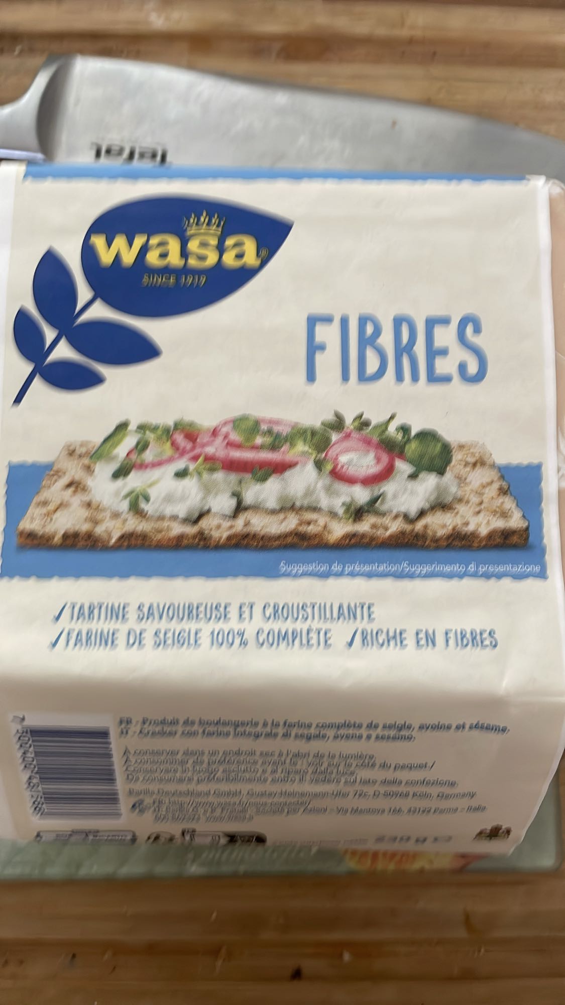 Tartine fibres Wasa