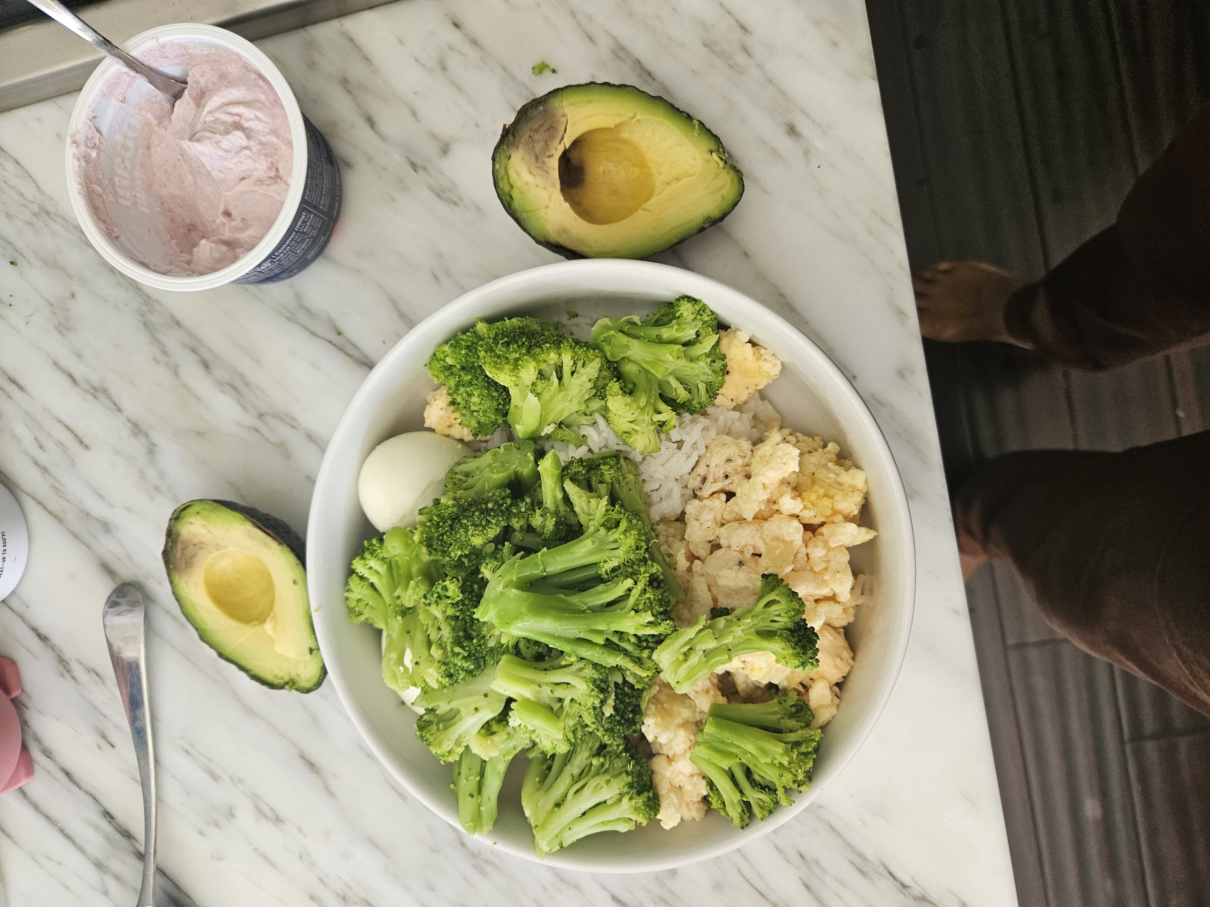 Broccoli Egg Rice Bowl