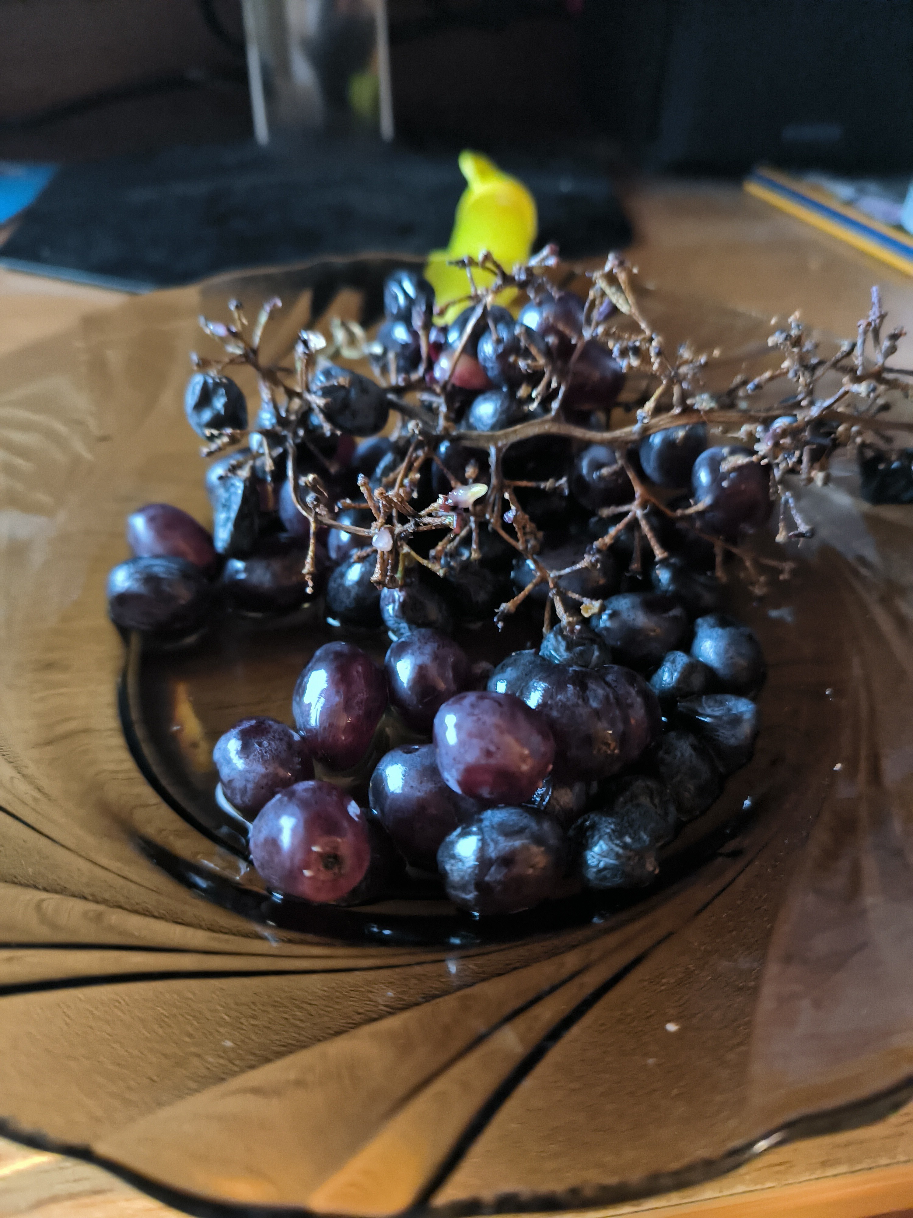 Fresh grapes snack