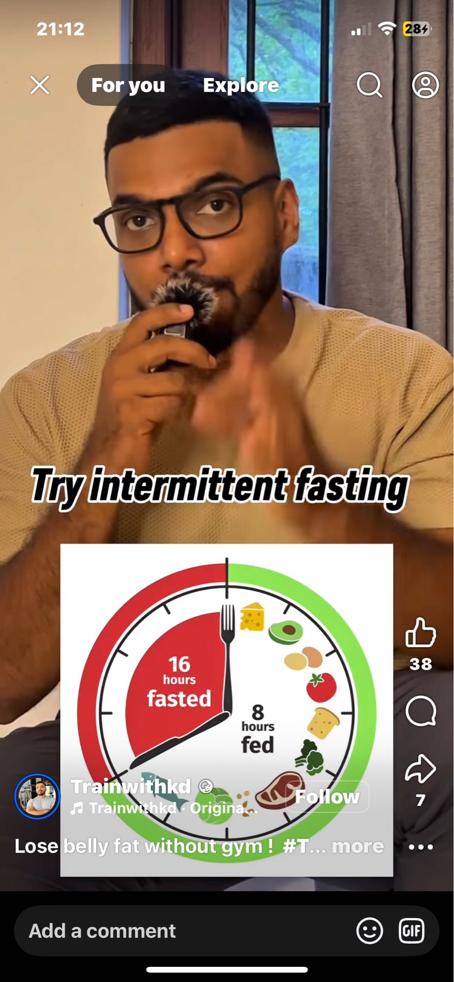 Intermittent Fasting Meal
