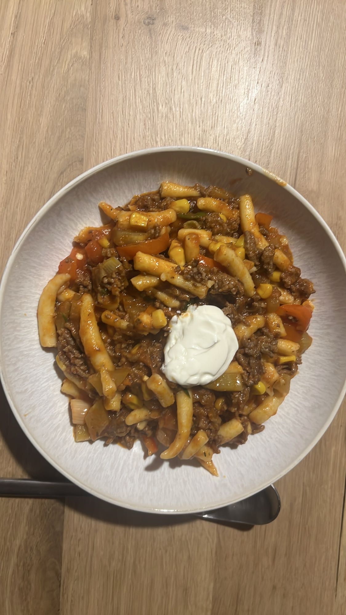 Pasta mit Hackfleisch