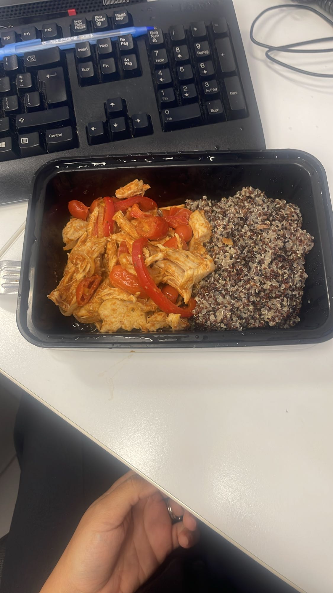 Pollo con quinoa