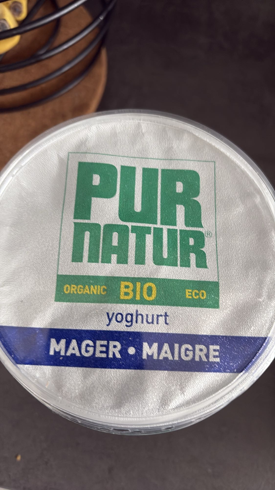Magere bio yoghurt