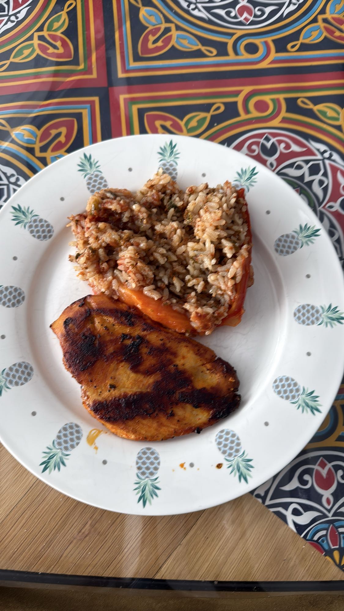 Stuffed Pepper & Chicken