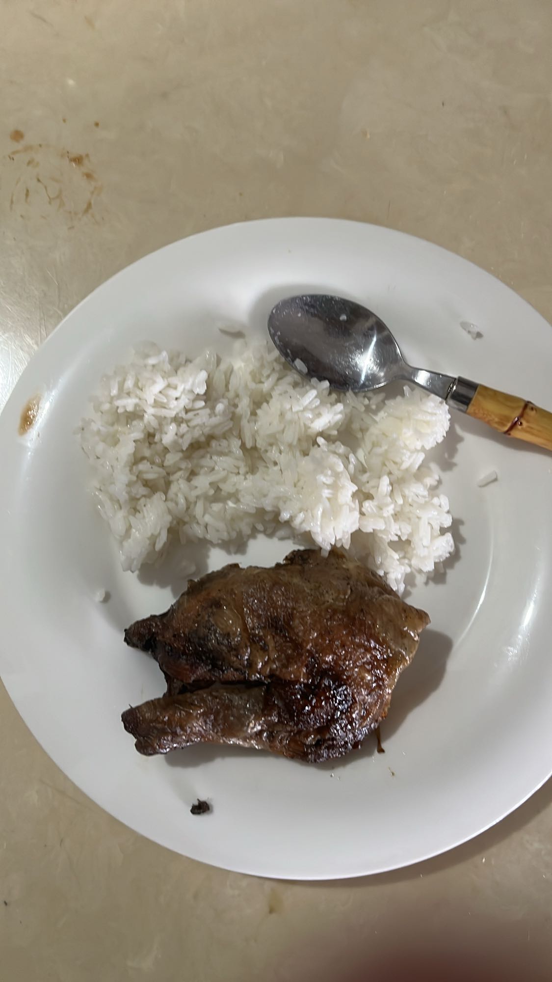 Grilled Chicken with Rice