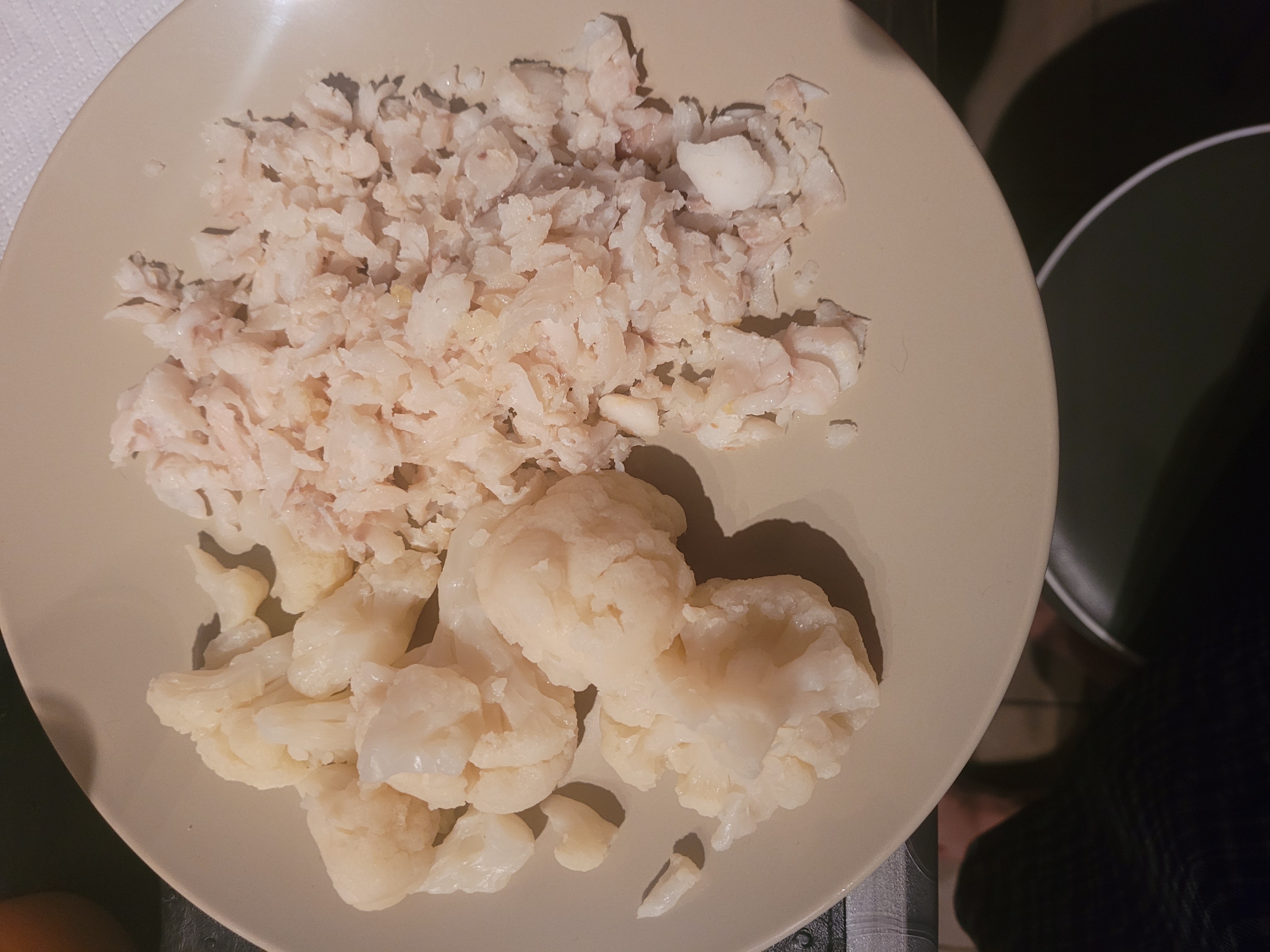 Cabillaud et chou-fleur