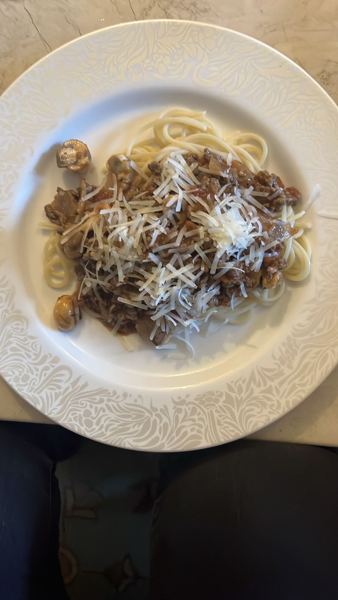 Spaghetti with meat sauce
