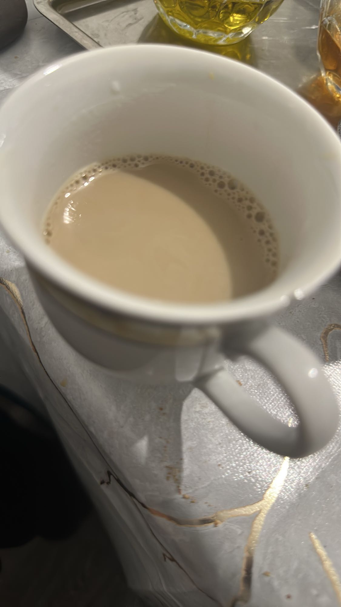 café au lait sucré