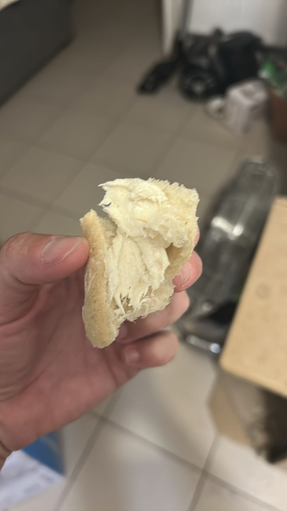 Pain et brandade de morue