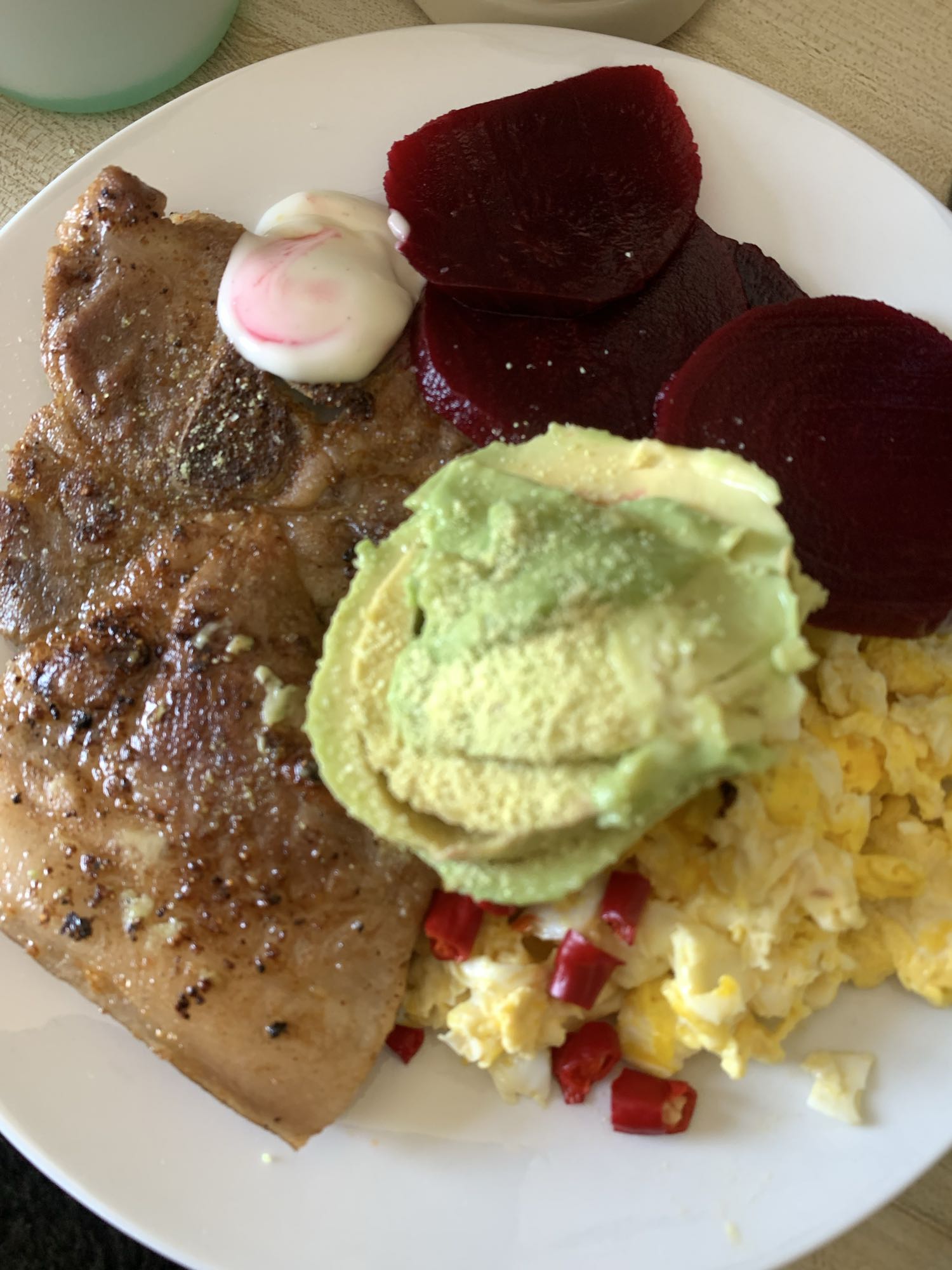 Steak, Eggs & Veggie Plate