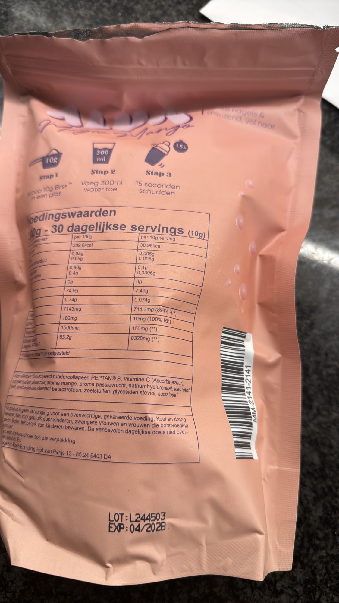 Bliss Mango Collageen