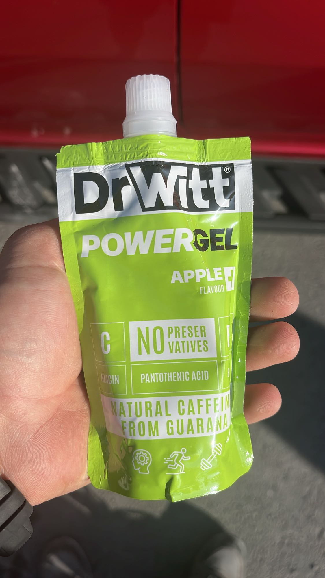 Енергиен гел ябълка