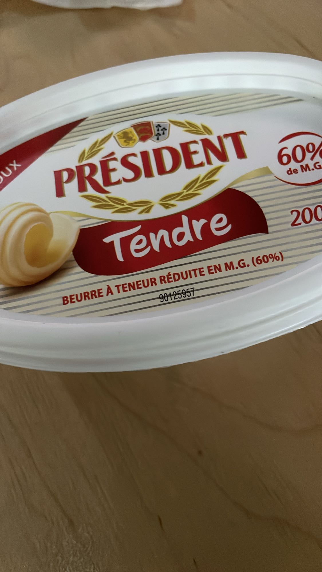 Beurre tendre Président
