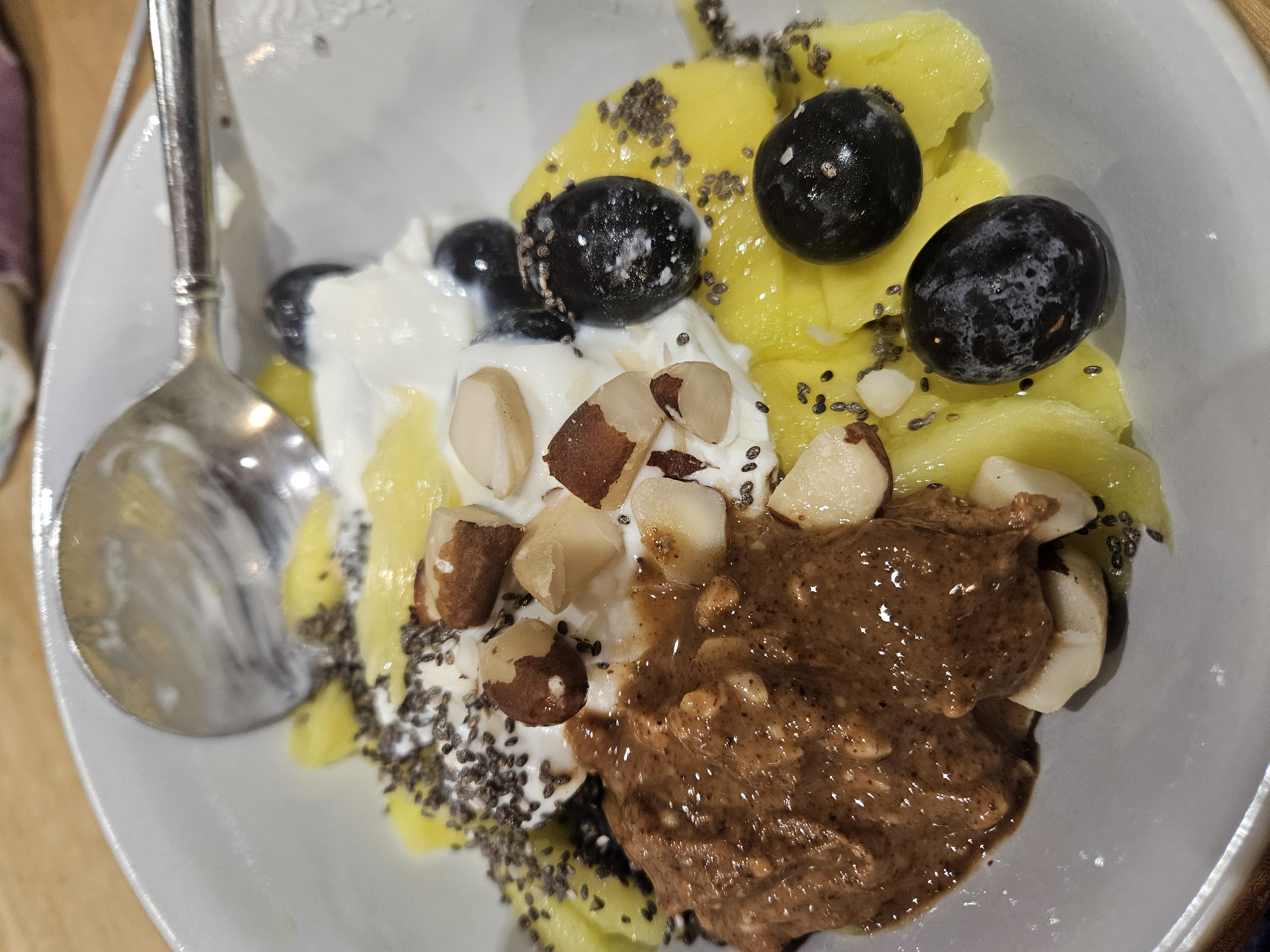 Fruit Yogurt Nut Bowl