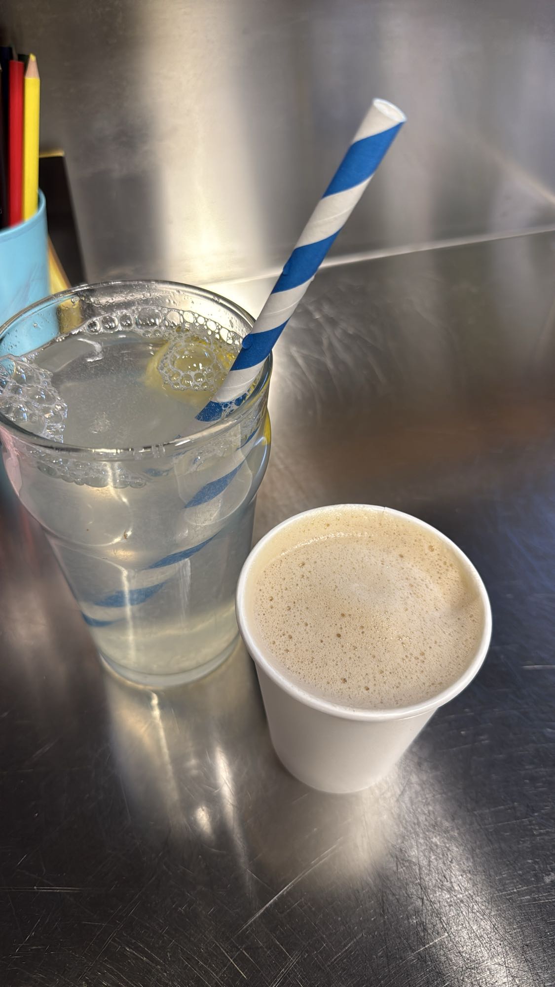 lemonade and coffee