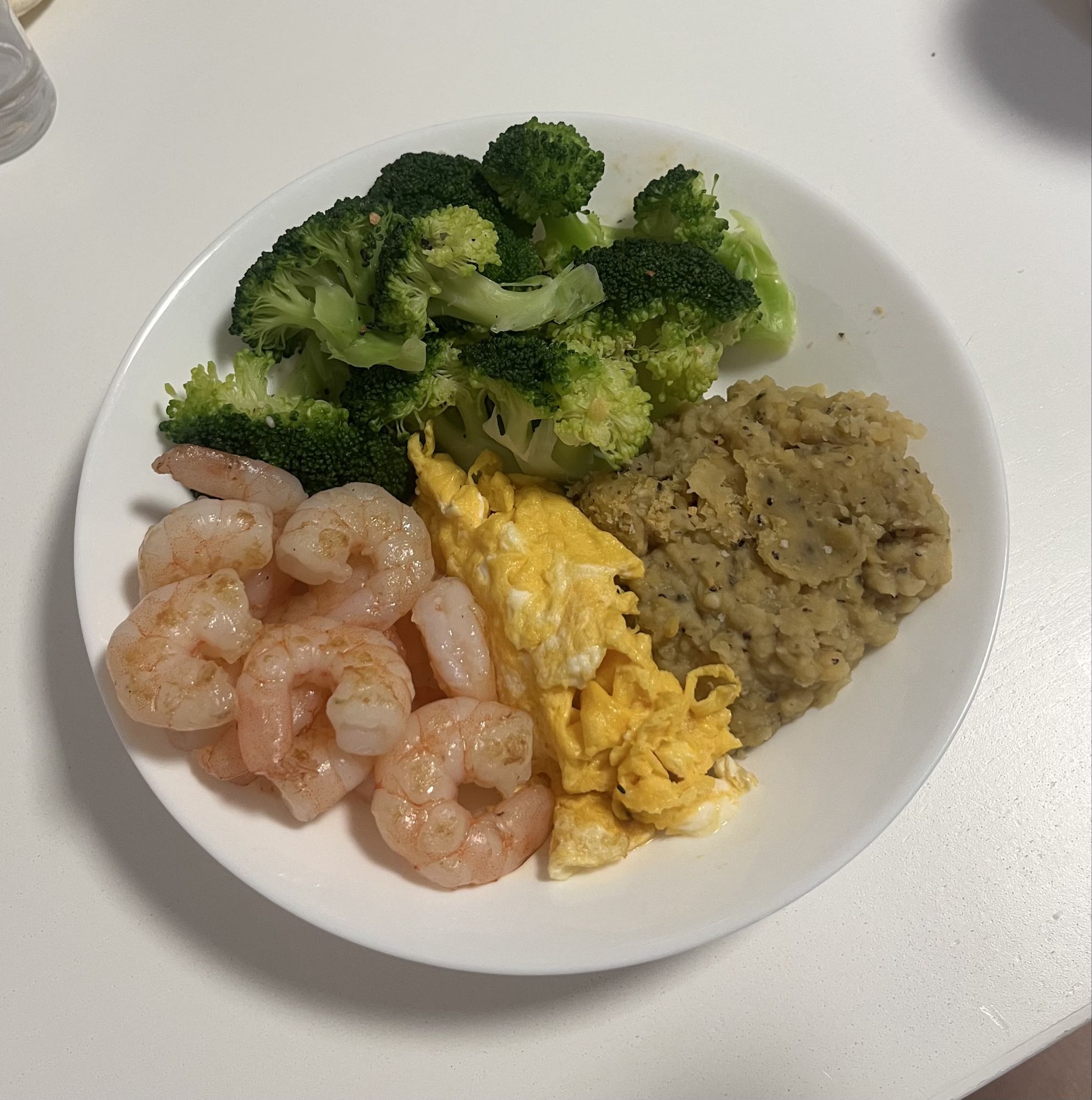 Shrimp Egg Veggie Bowl