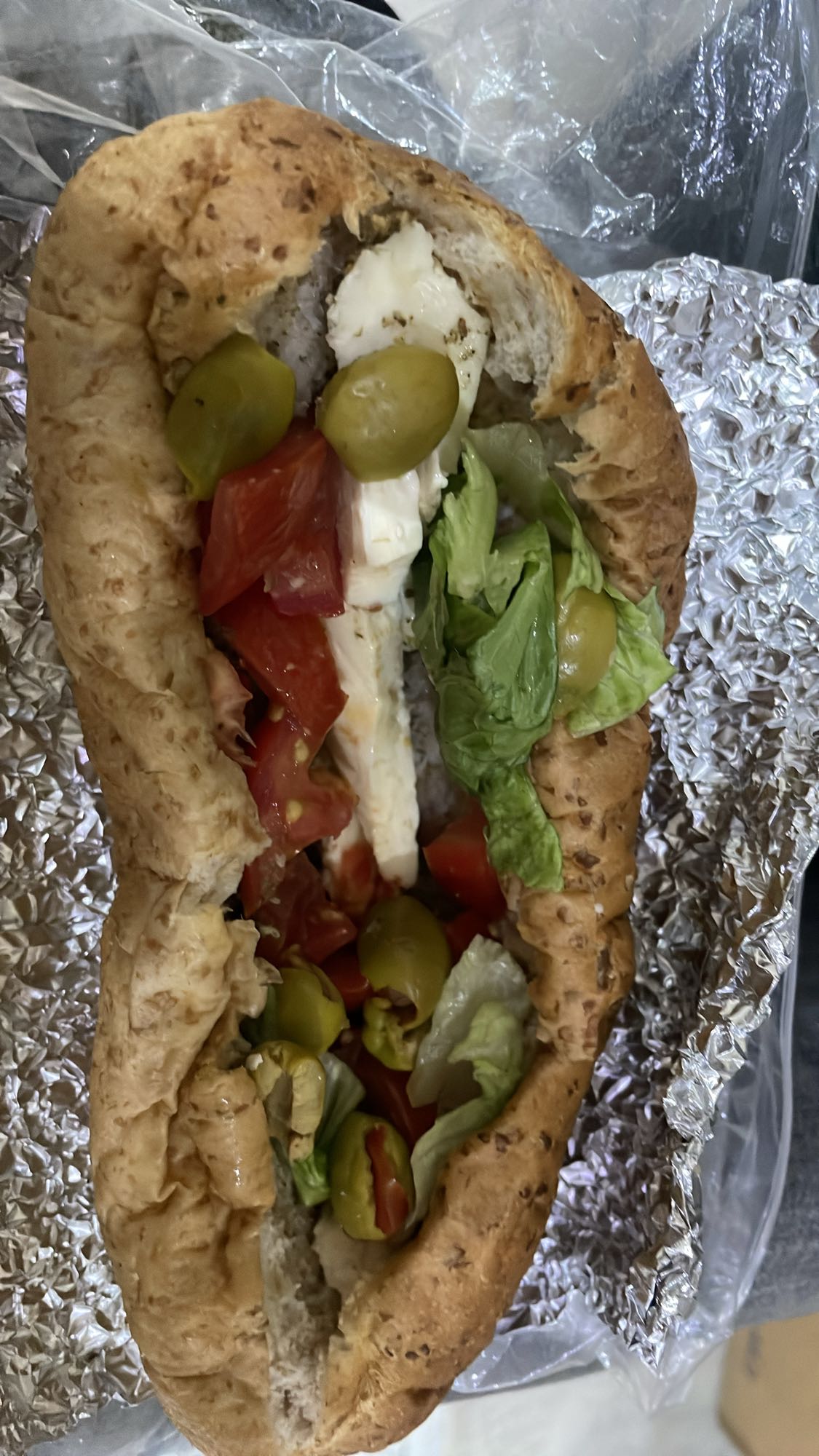 Vegetable Feta Sub