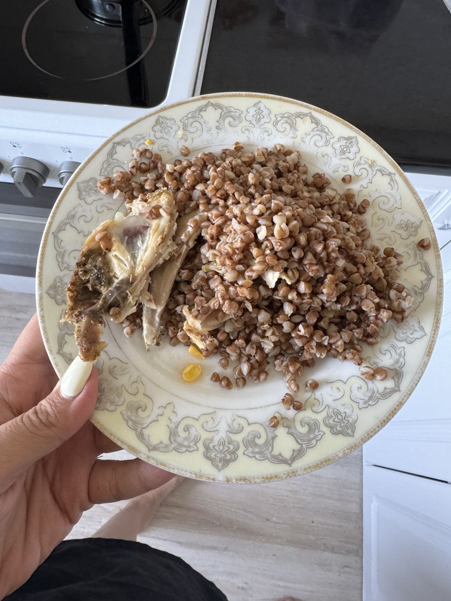 гречка с курицей