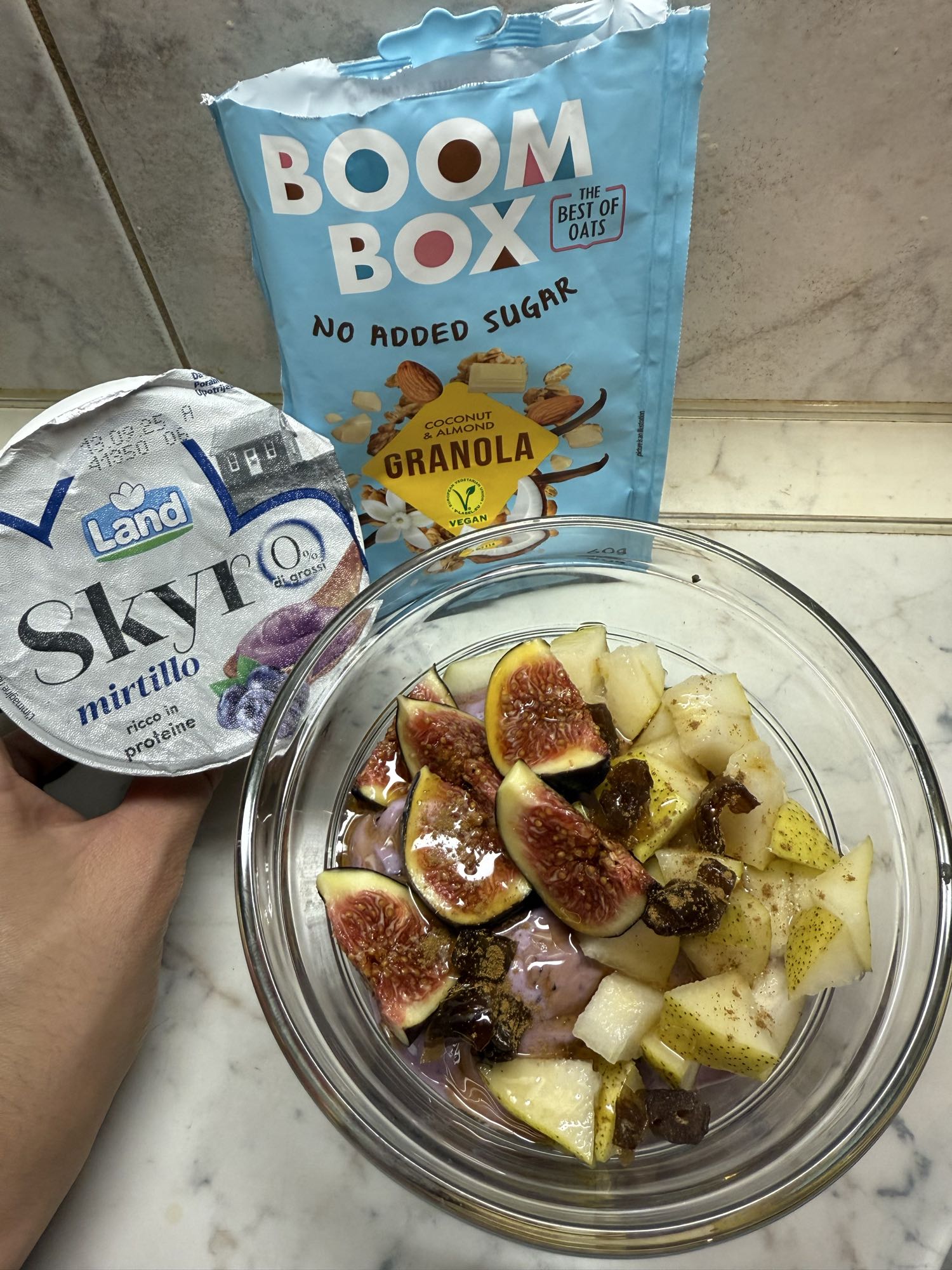 Fruit Yogurt Granola Bowl