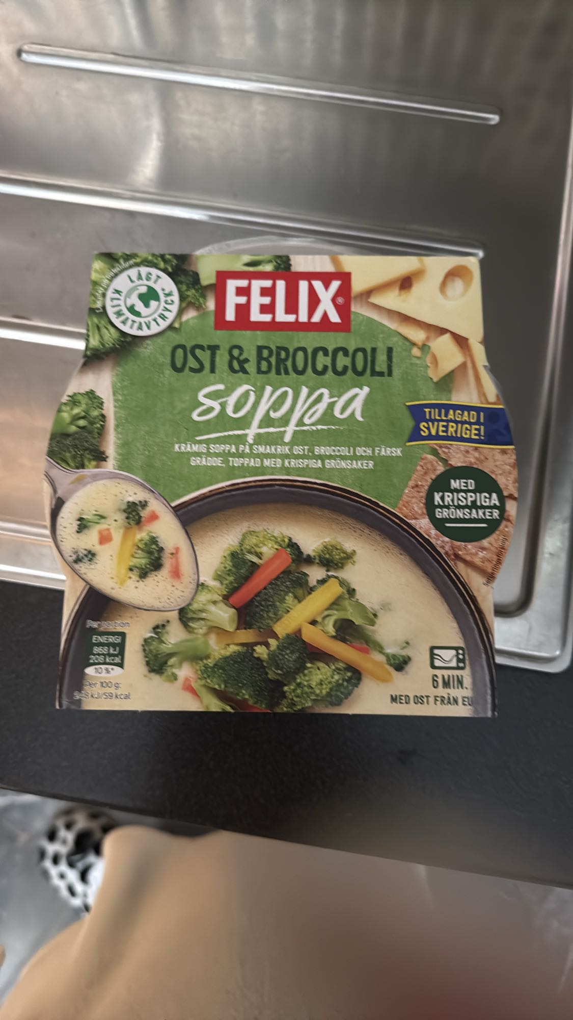 Ost & broccolisoppa