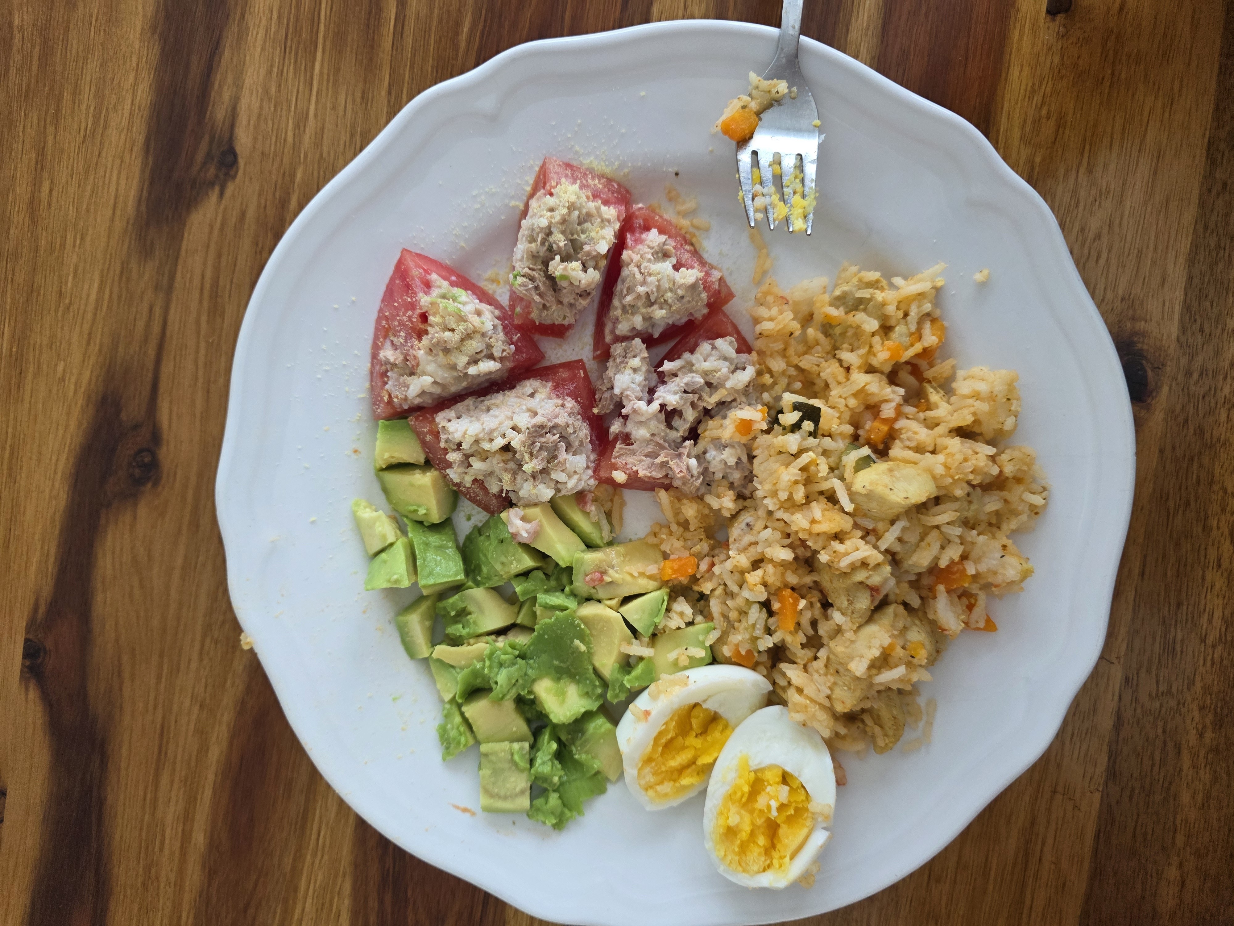 Plato variado saludable