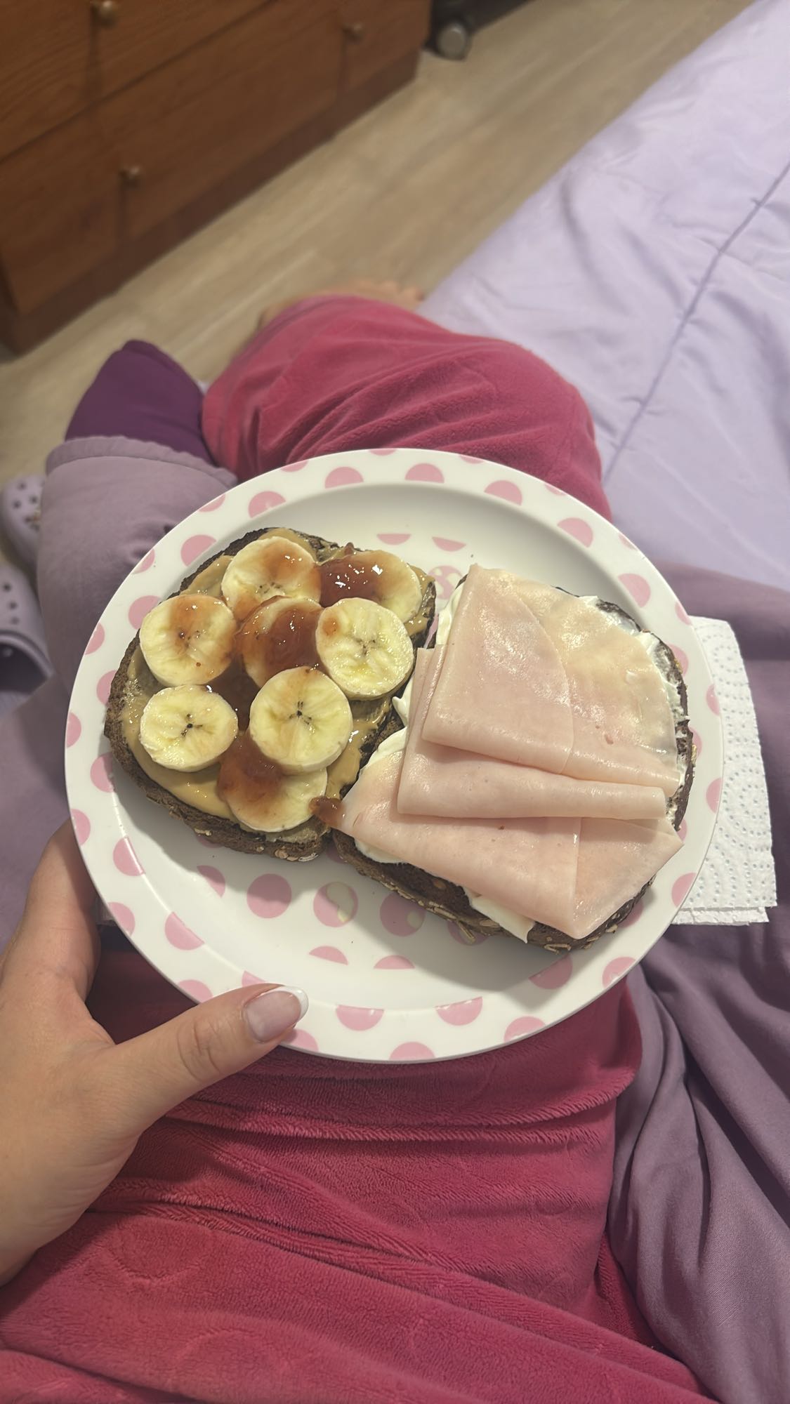 Tostadas mixtas dulces y saladas