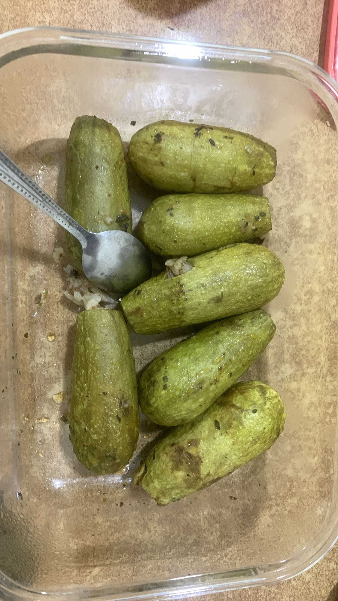 Stuffed zucchini (Kousa Mahshi)