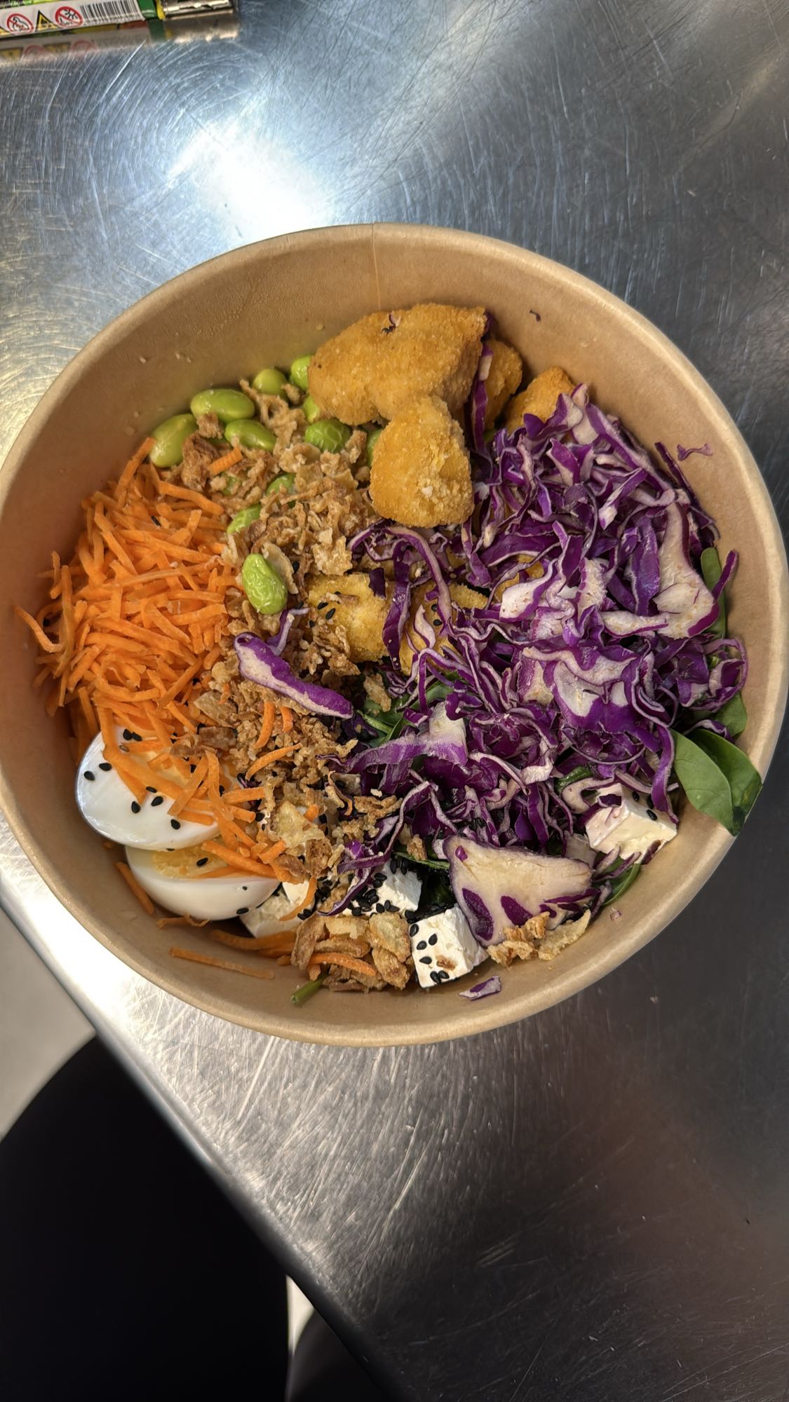 Crunchy Veggie Protein Bowl