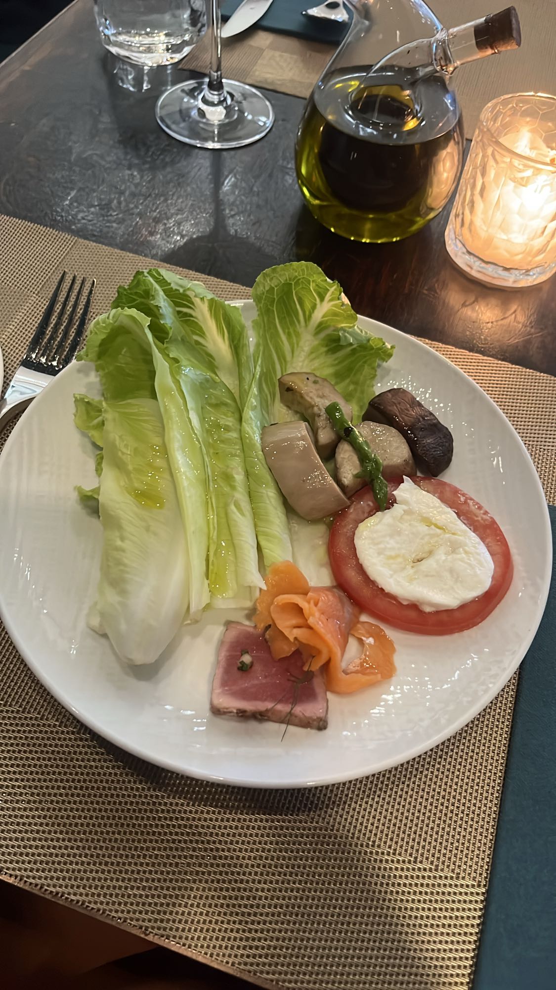 Fresh appetizer plate