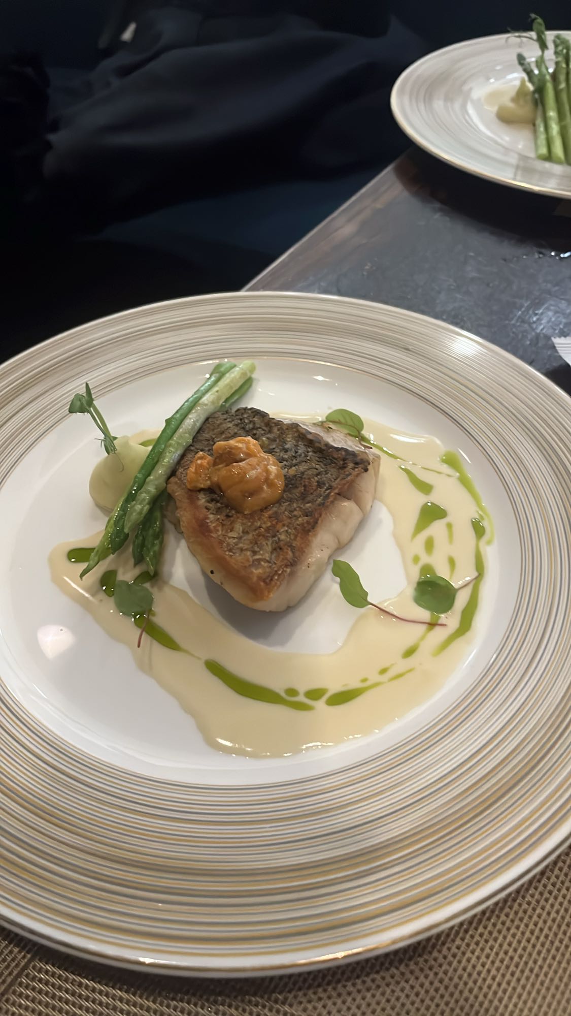 Seared Fish with Veggies