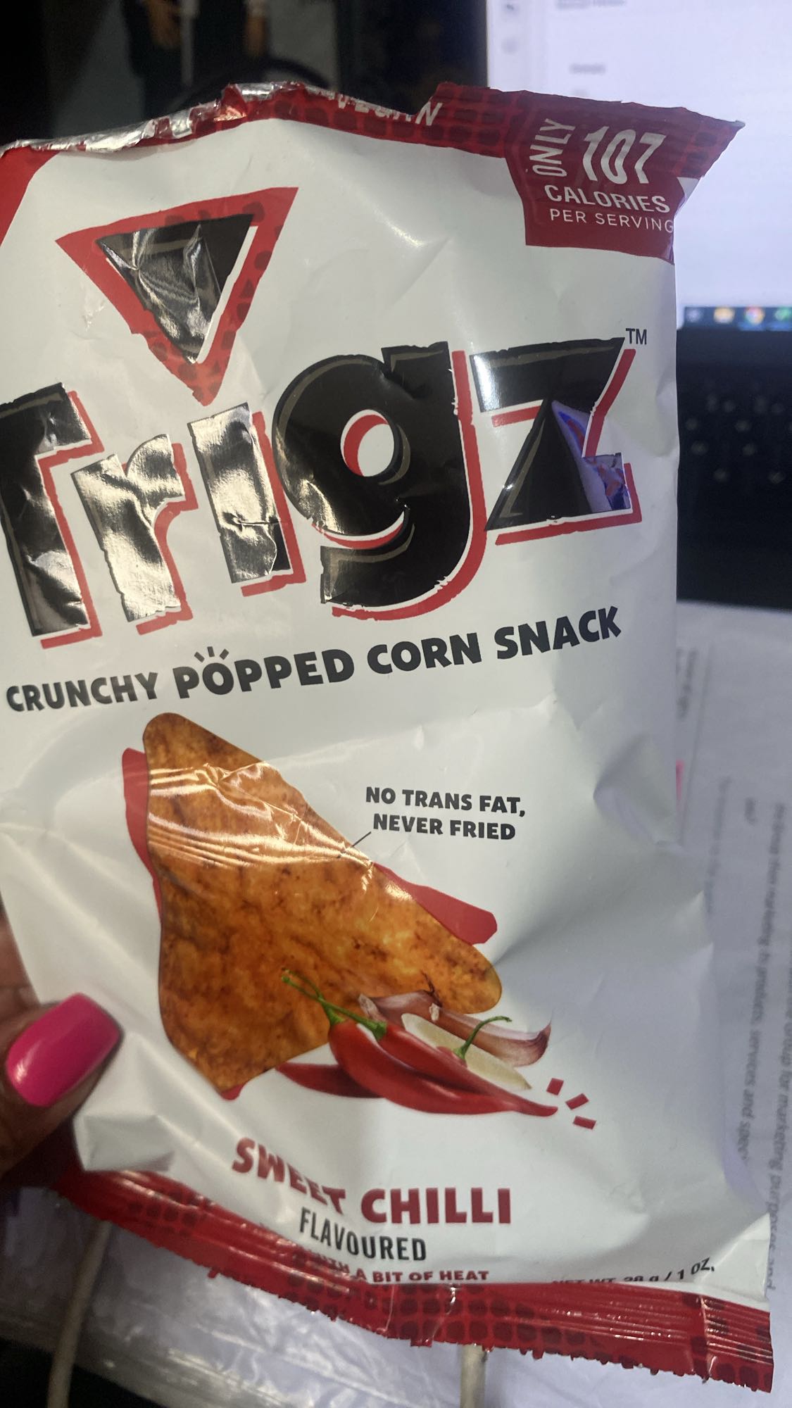 Sweet Chilli Corn Snack