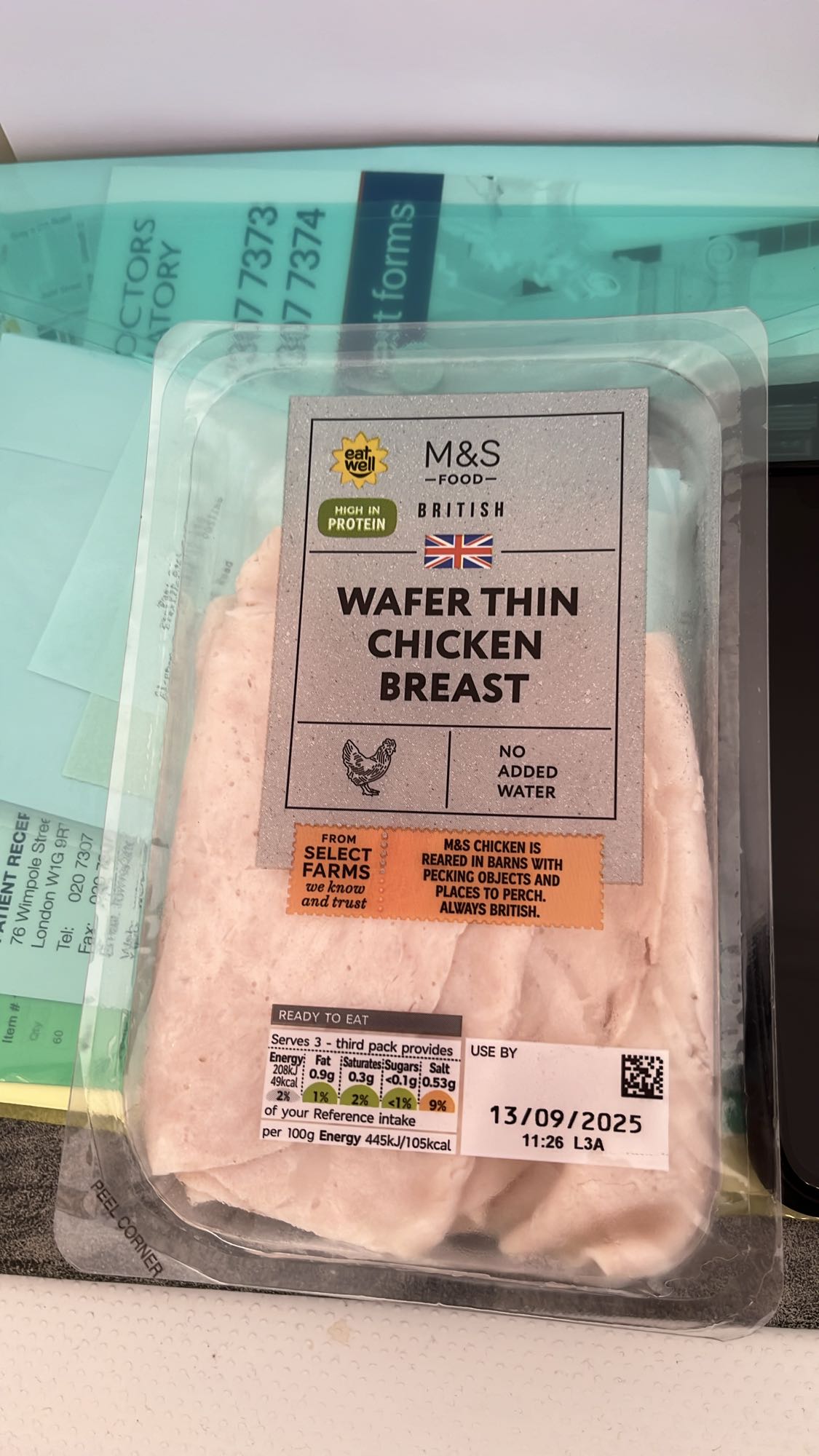 Wafer Thin Chicken Breast