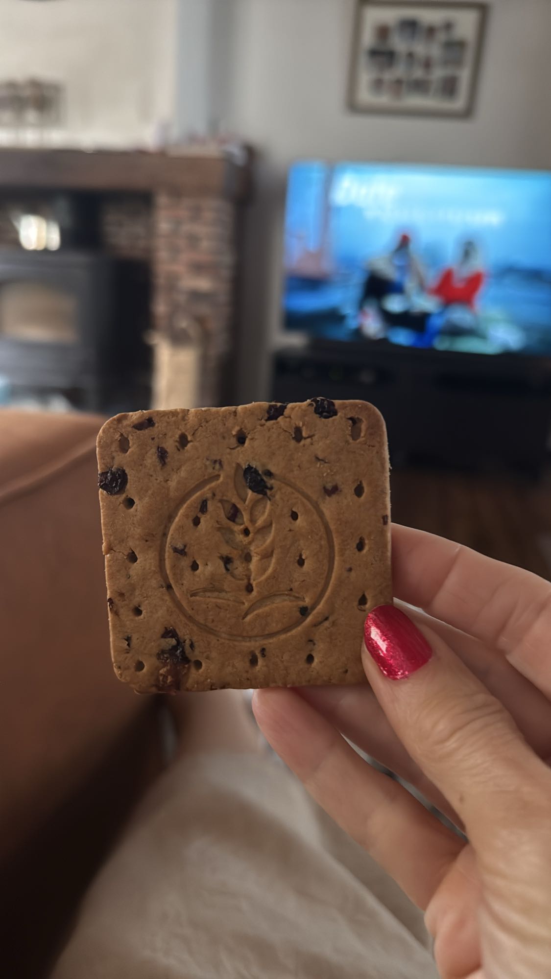 haverkoekje met rozijnen