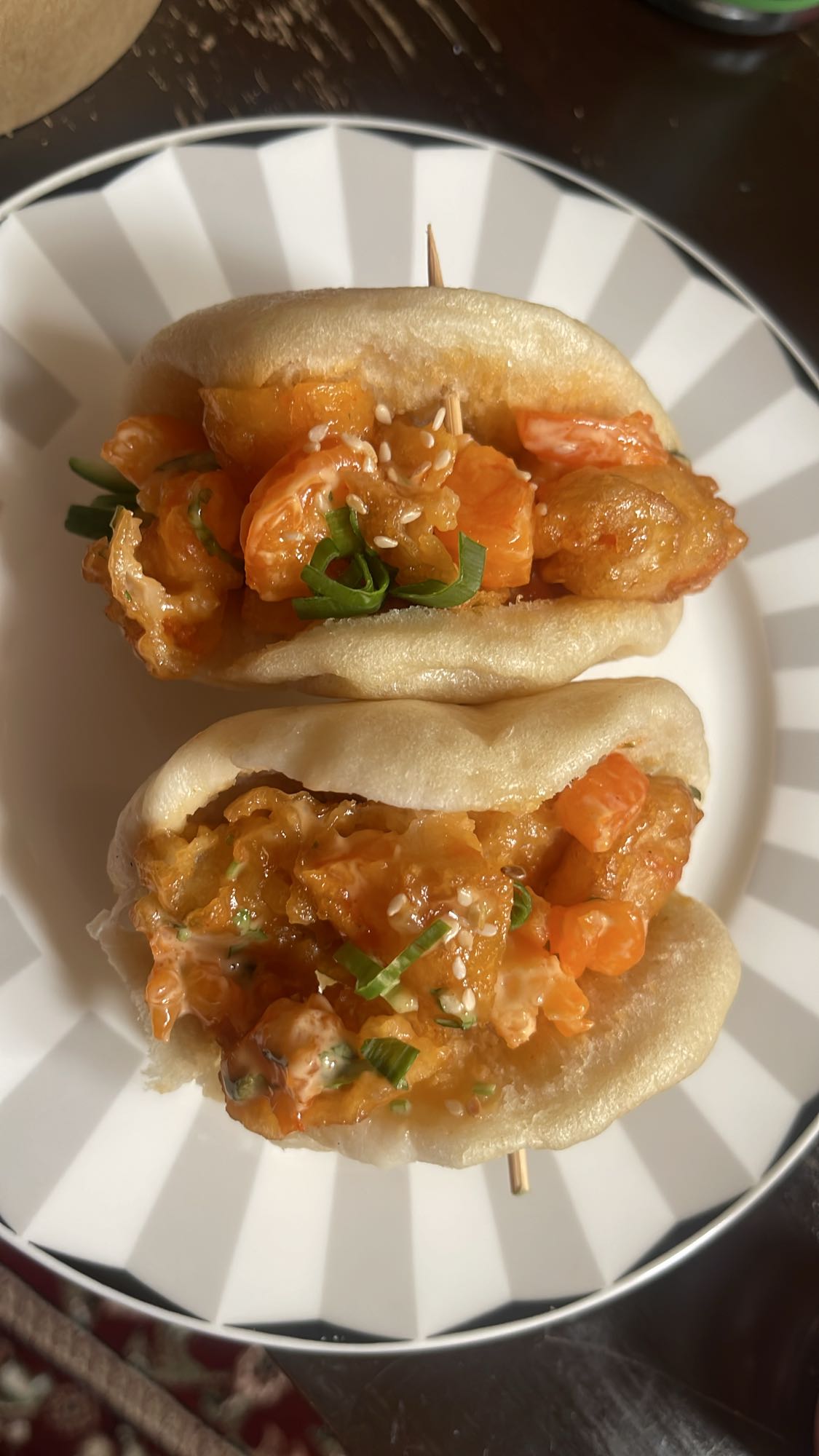 Shrimp Bao Buns