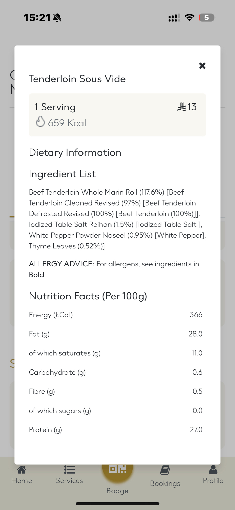 Tenderloin Sous Vide