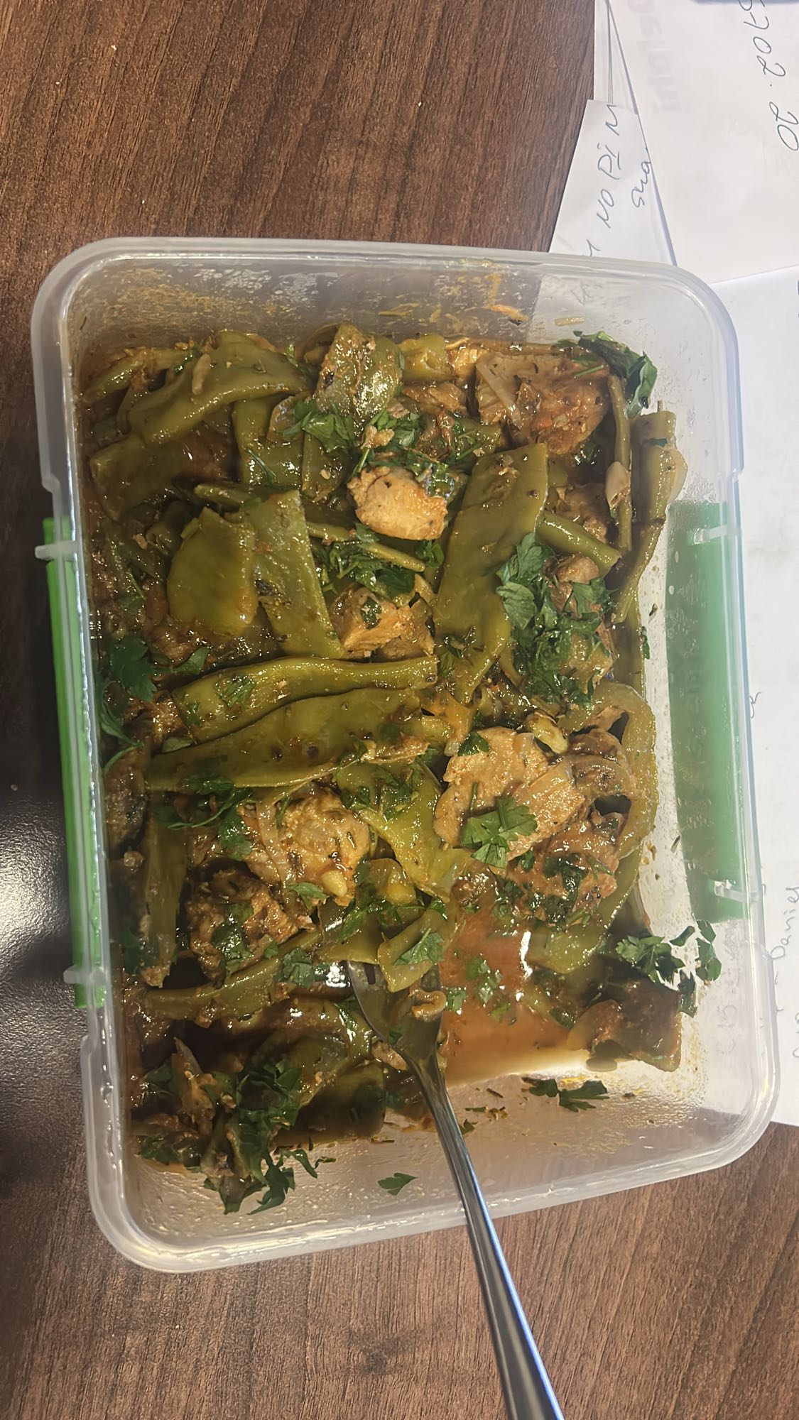 Green Bean Chicken Stew